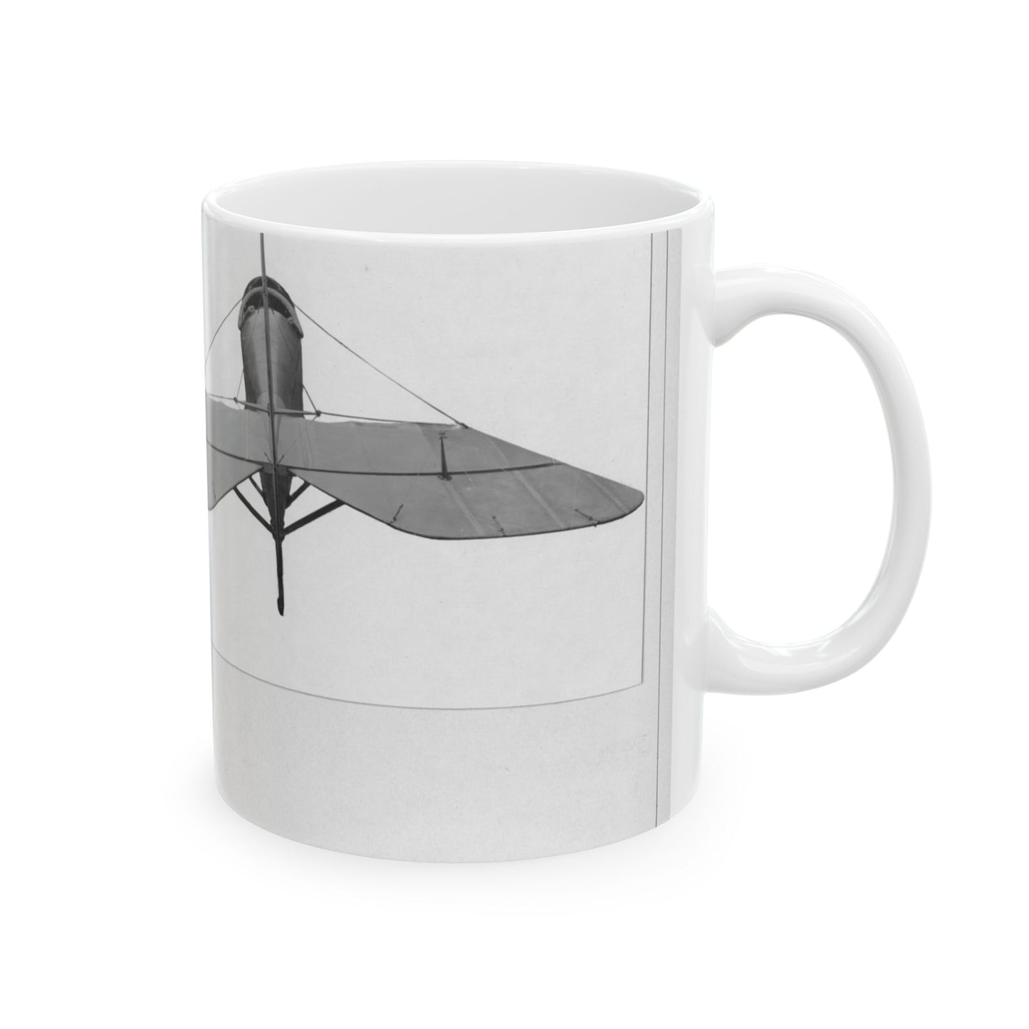 Patent drawing - Airplanes - Types - All steel manufactured by the J.W. Murray Manufacturing Company, Detroit, Michigan Public domain image Beautiful Novelty Ceramic Coffee Mug 11oz