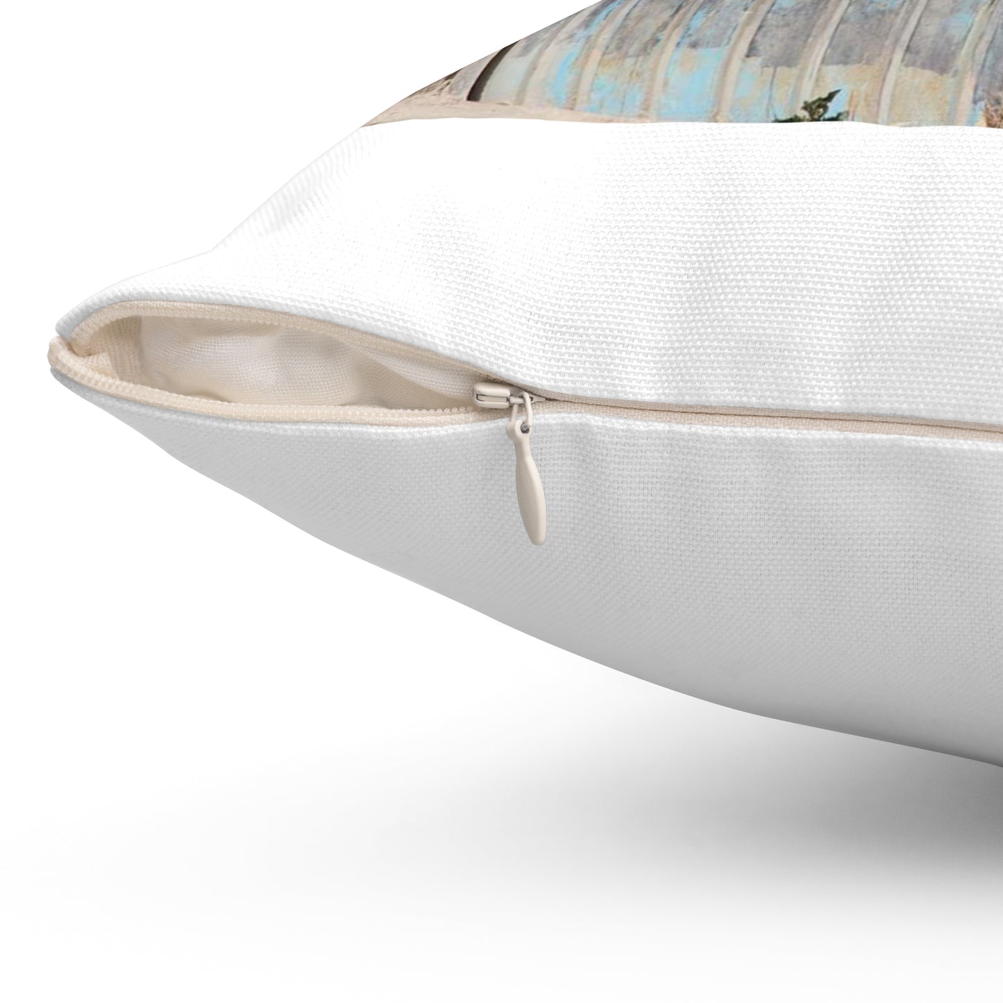 U.S. Army Sgt. Keith Keller, a combat engineer assigned Decorative Accent Square Pillow