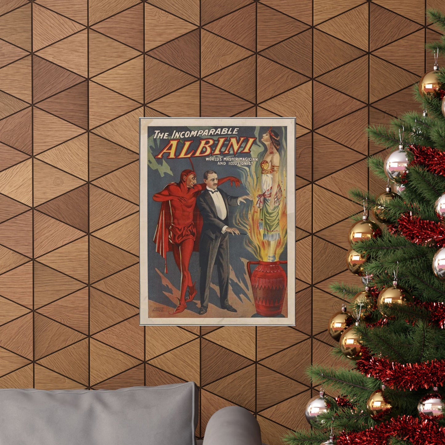 TheIncomperable Albini Theatrical Poster High Quality Matte Wall Art Poster for Home, Office, Classroom