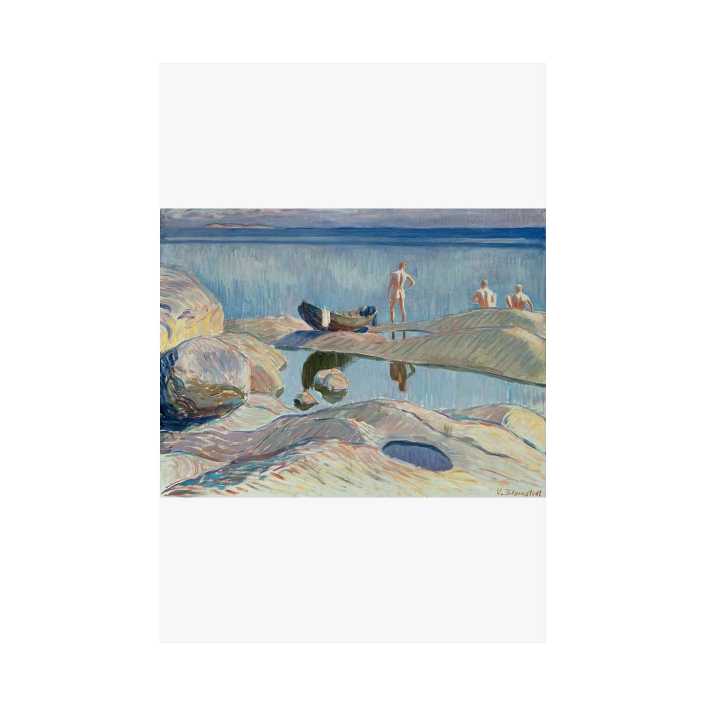 Väinö Blomstedt - Archipelago View High Quality Matte Wall Art Poster for Home, Office, Classroom