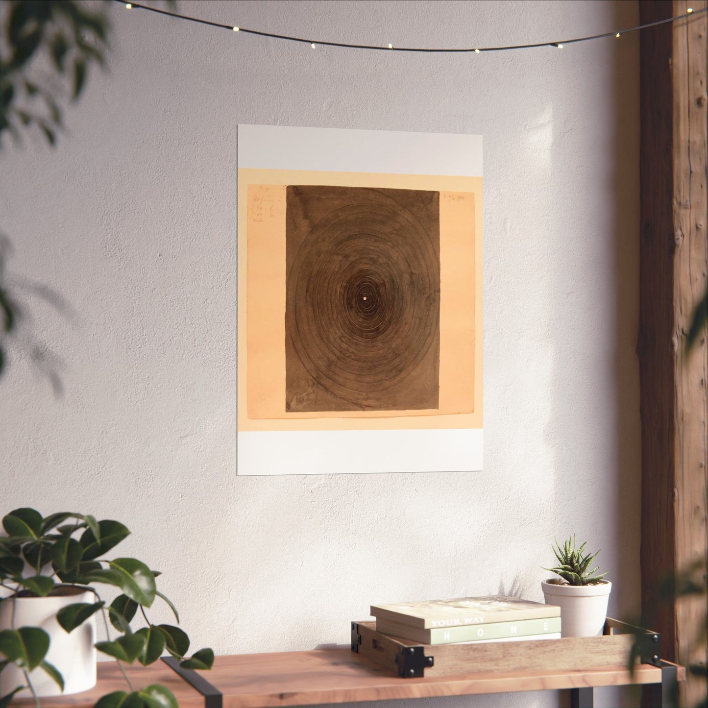 Hilma af Klint - 1916 - No 1 From The Parsifal Series High Quality Matte Wall Art Poster for Home, Office, Classroom