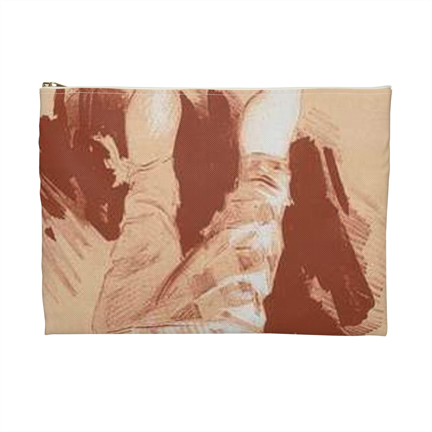 Dessin original pour la couverture des Maîtres de l'Affiche. Large Organizer Pouch with Black Zipper