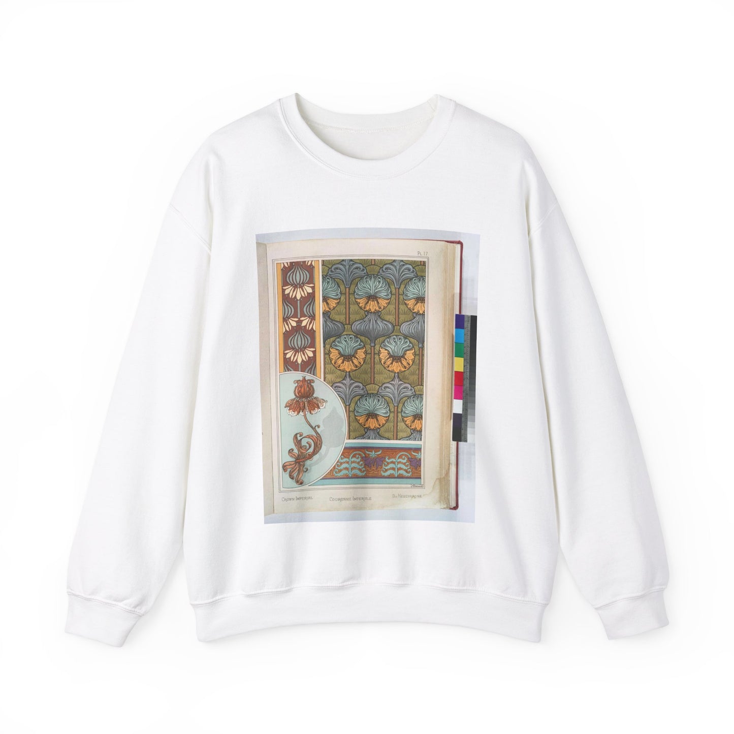 Couronne imperiale, Maurice Pillard Verneuil White Heavy Blend Adult Crew Neck SweatShirt