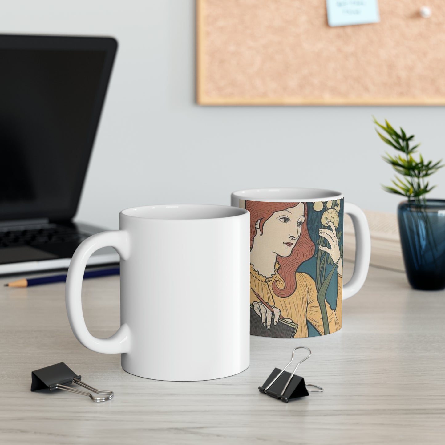 Affiche pour l' "Exposition E. Grasset" au Salon des Cent. Beautiful Novelty Ceramic Coffee Mug 11oz