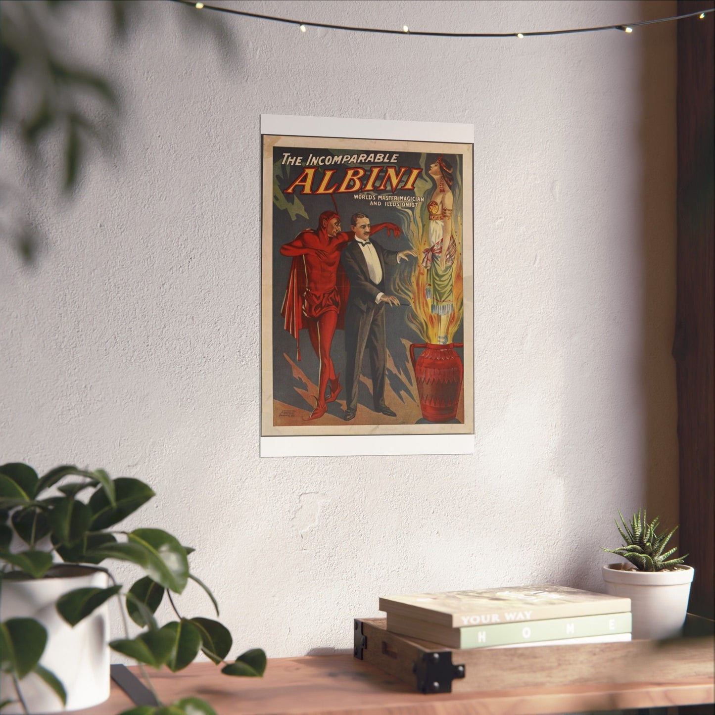 TheIncomperable Albini Theatrical Poster High Quality Matte Wall Art Poster for Home, Office, Classroom