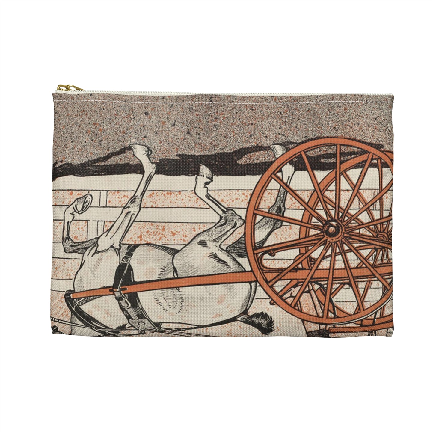 Harper's weekly, a journal of civilization, New York, November 24: 1900 Large Organizer Pouch with Black Zipper