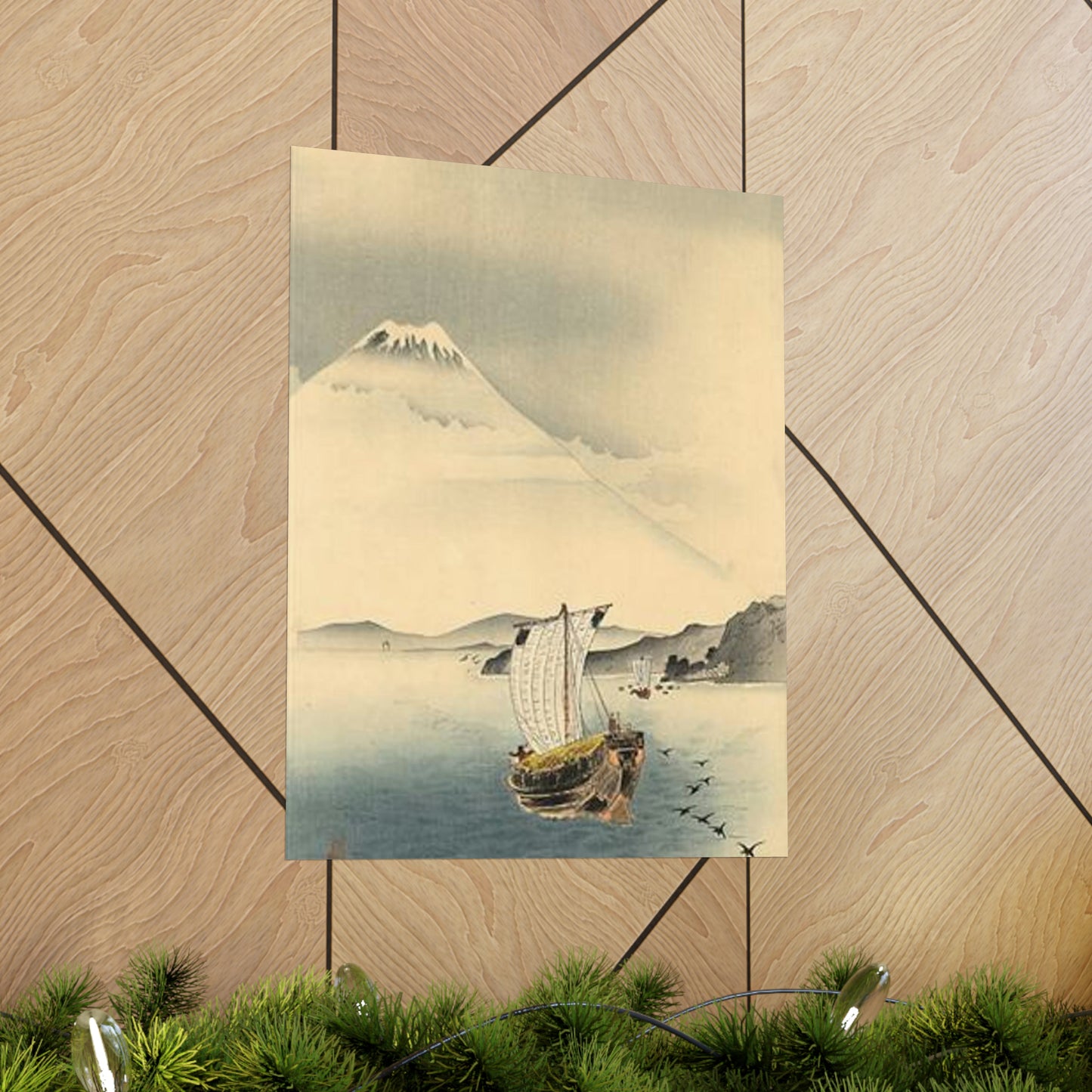 Koson - mount-fuji, Ohara Koson High Quality Matte Wall Art Poster for Home, Office, Classroom