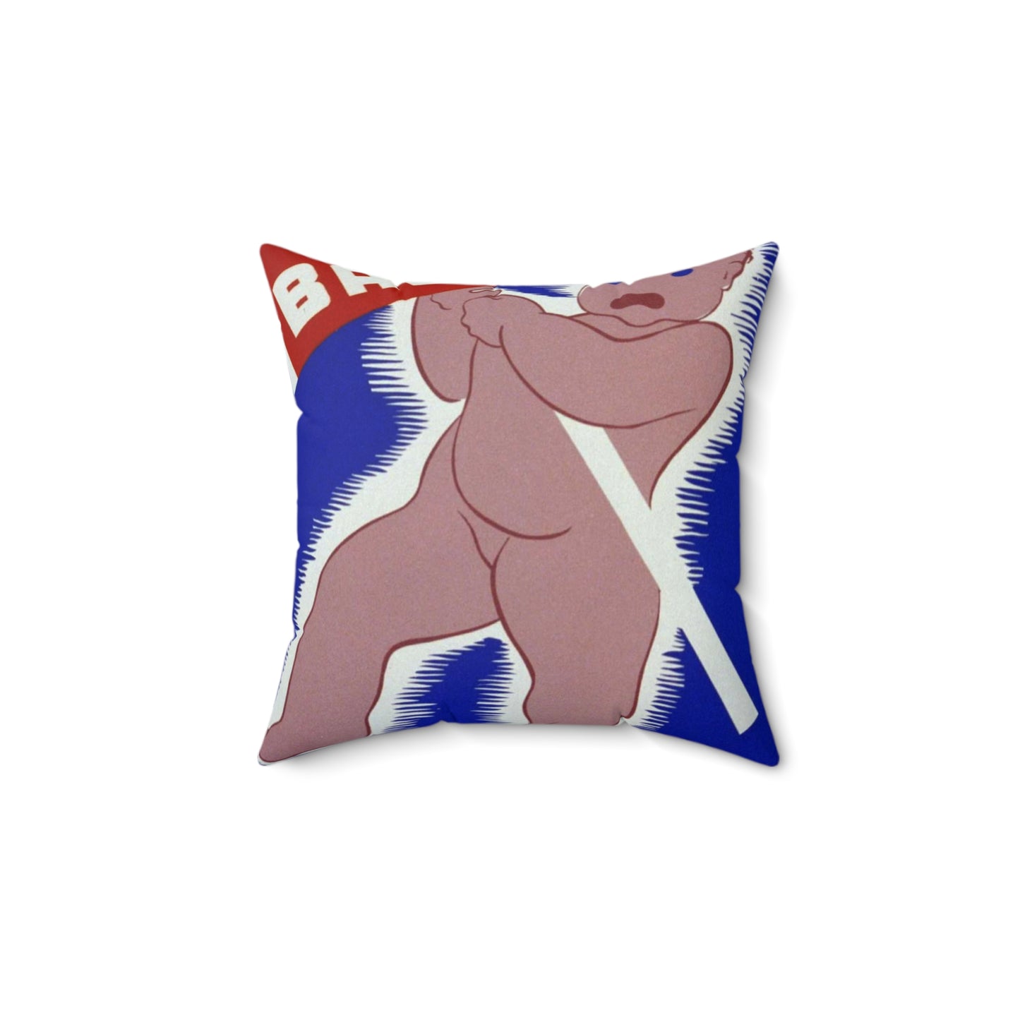 Unfair to babies A helpless infant can't go on strike : It depends on your care. Decorative Accent Square Pillow