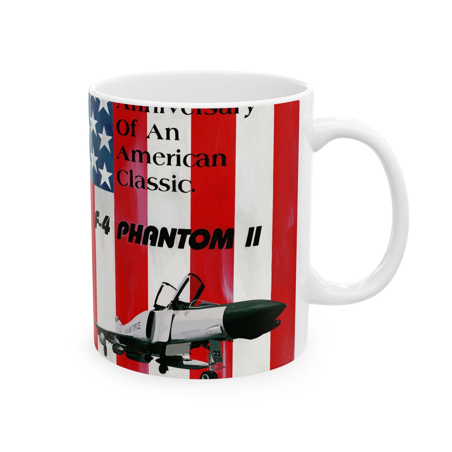 Artwork: "American Classic". Artist: David Zlotky, US Air Force Art Collection Beautiful Novelty Ceramic Coffee Mug 11oz