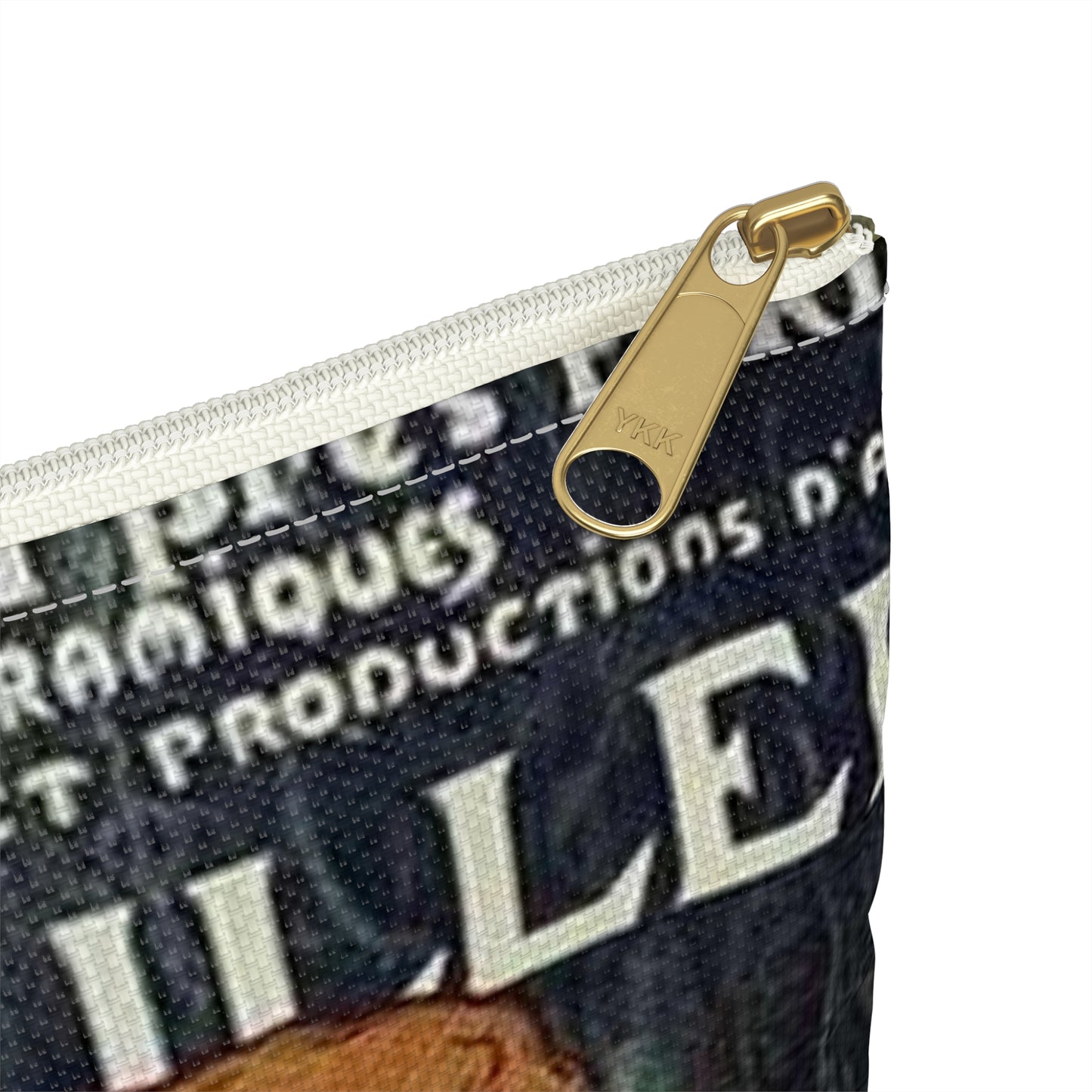 Affiche pour la "Grande Tuilerie d'Ivry" (Usine Émile Muller). Large Organizer Pouch with Black Zipper