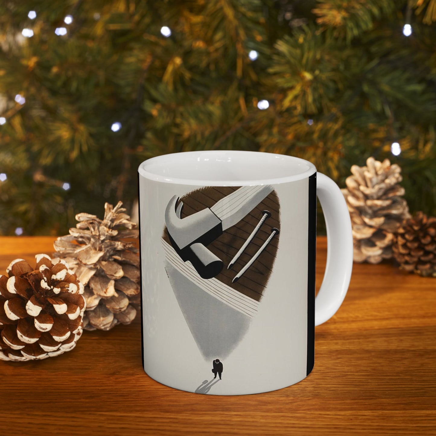 Stow Tools Safely Tom Eckersley Beautiful Novelty Ceramic Coffee Mug 11oz
