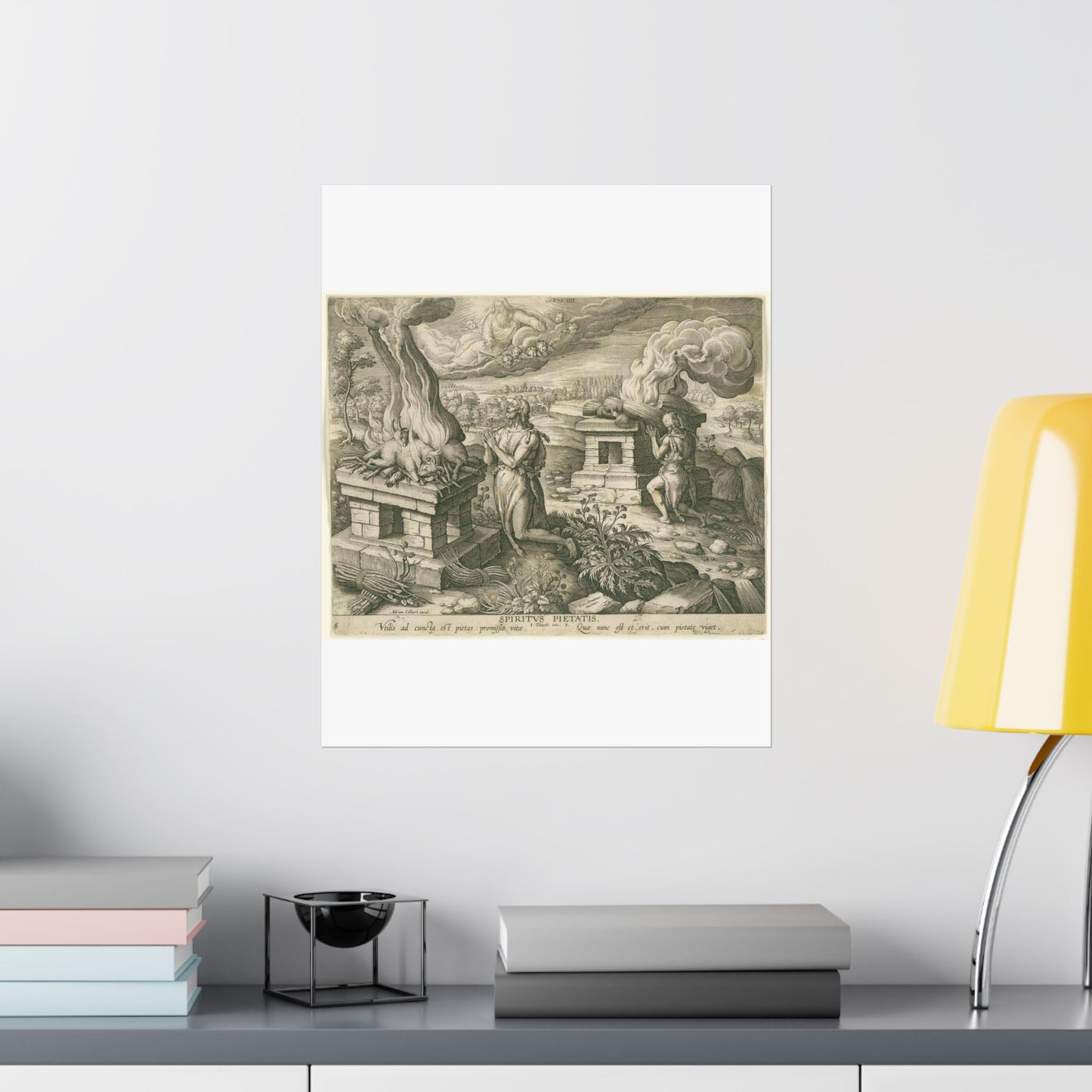 Offer van Abel: de gave van godsdienstigheid High Quality Matte Wall Art Poster for Home, Office, Classroom