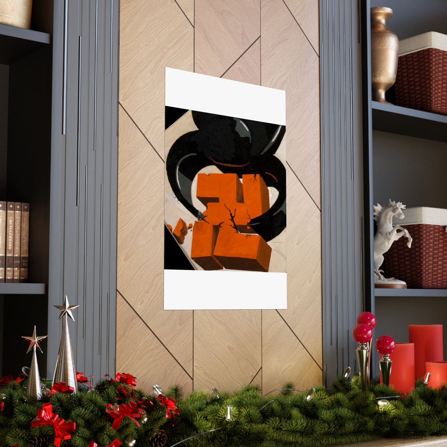 INF3-154 Give us the tools and ... Artist Frank Newbould (cropped) High Quality Matte Wall Art Poster for Home, Office, Classroom