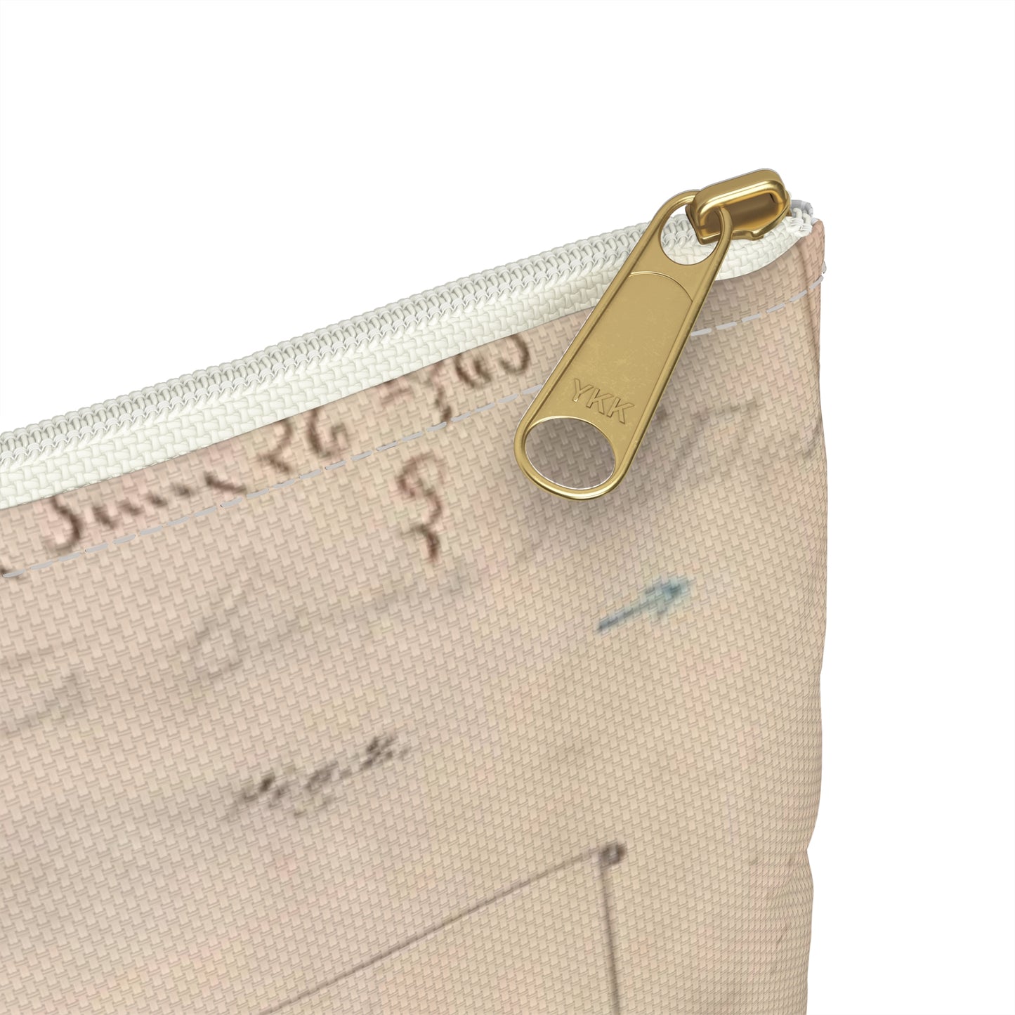 Patent drawing - Drawing of Soldiers Filtering Drinking Cup Public domain image Large Organizer Pouch with Black Zipper