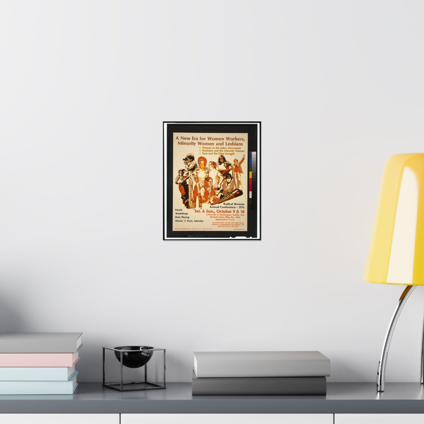 A new era for women workers, minority women and lesbians High Quality Matte Wall Art Poster for Home, Office, Classroom