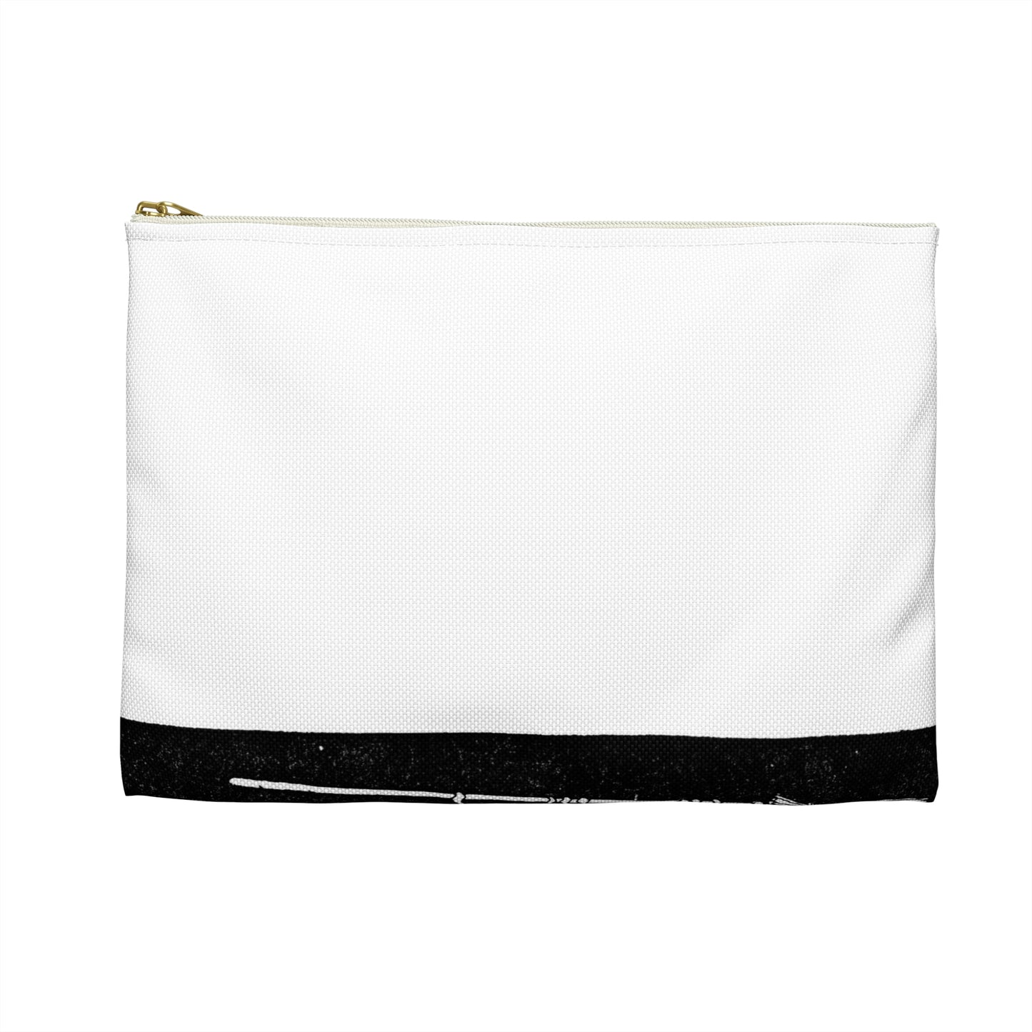 Old french fairy tales 0182 - Art nouveau public domain image Large Organizer Pouch with Black Zipper