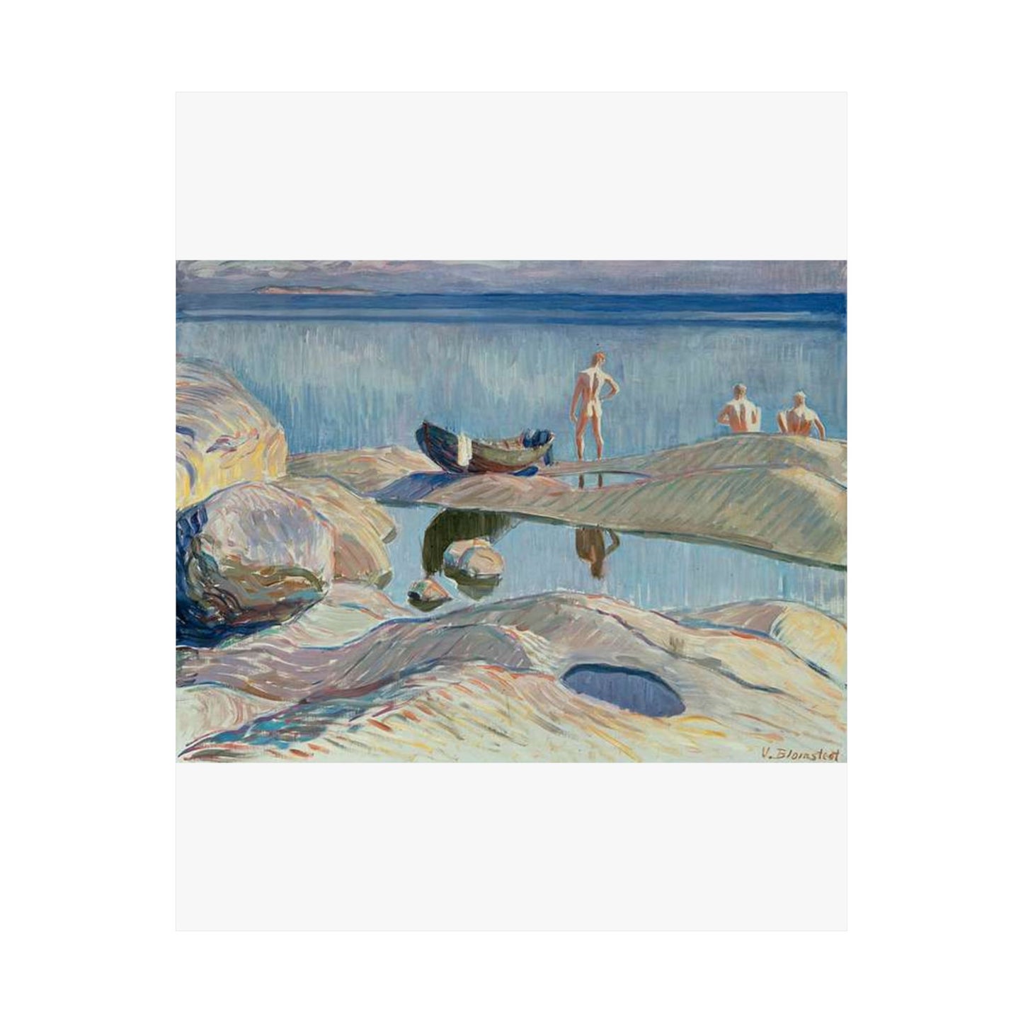 Väinö Blomstedt - Archipelago View High Quality Matte Wall Art Poster for Home, Office, Classroom