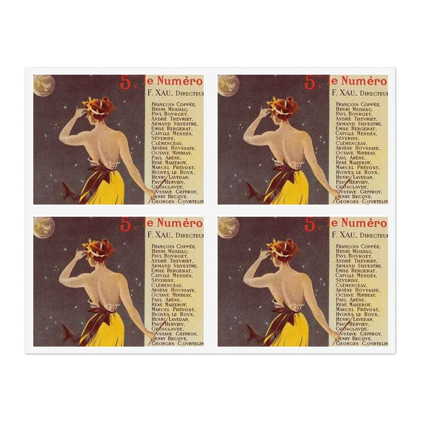 Affiche pour annoncer la publication de "Rome" dans Le Journal. Laminated UV Protective Vinyl Stickers