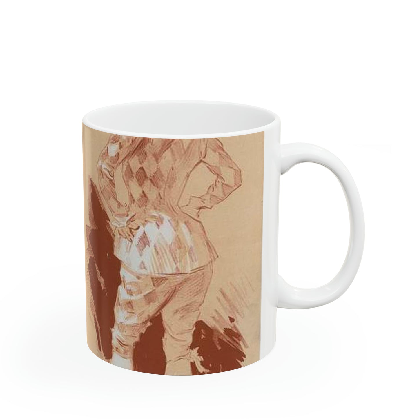 Dessin original pour la couverture des Maîtres de l'Affiche. Beautiful Novelty Ceramic Coffee Mug 11oz