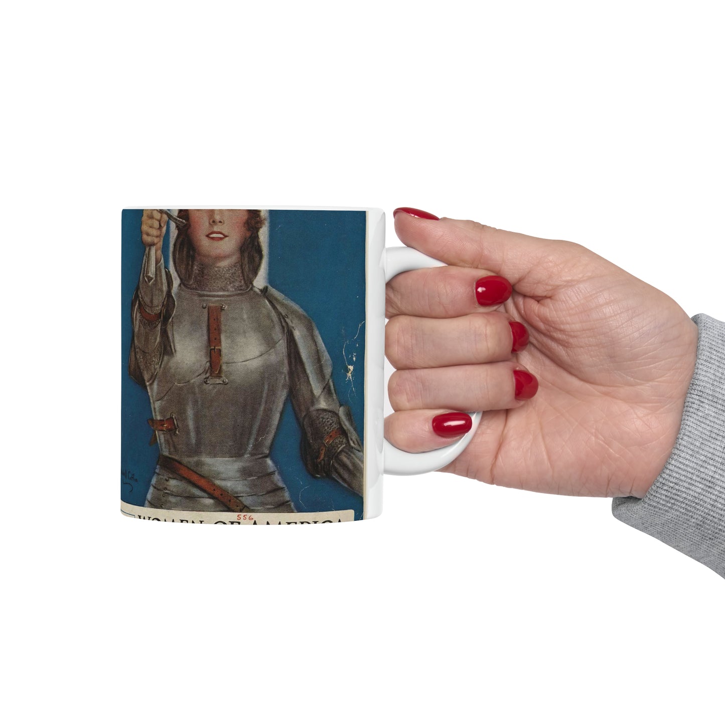 Joan of Arc Saved France Beautiful Novelty Ceramic Coffee Mug 11oz
