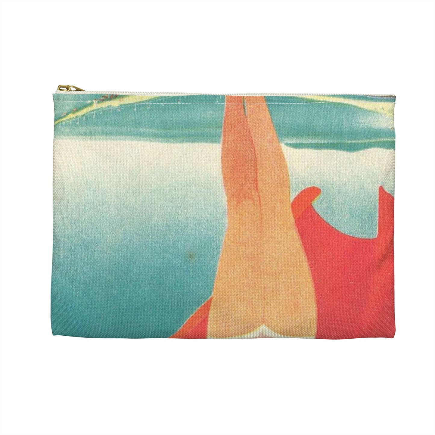 Jupp Wiertz - Zoppot, das Weltbad an der Ostsee Large Organizer Pouch with Black Zipper