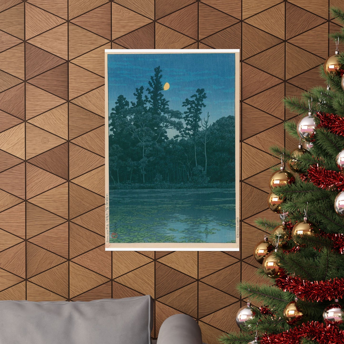 NDL-DC 2586549-32 Kawase Hasui S05 crd High Quality Matte Wall Art Poster for Home, Office, Classroom