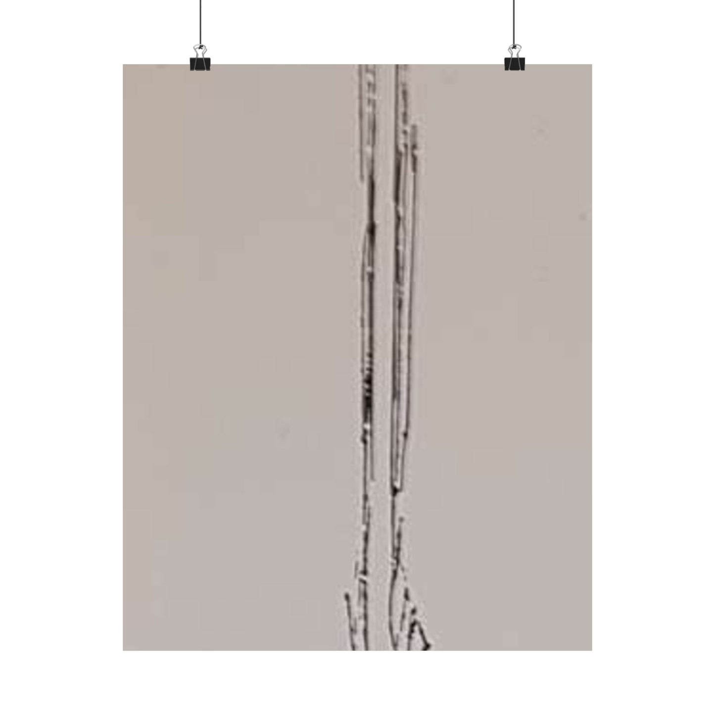 Självporträtt OA x Oskar Andersson High Quality Matte Wall Art Poster for Home, Office, Classroom