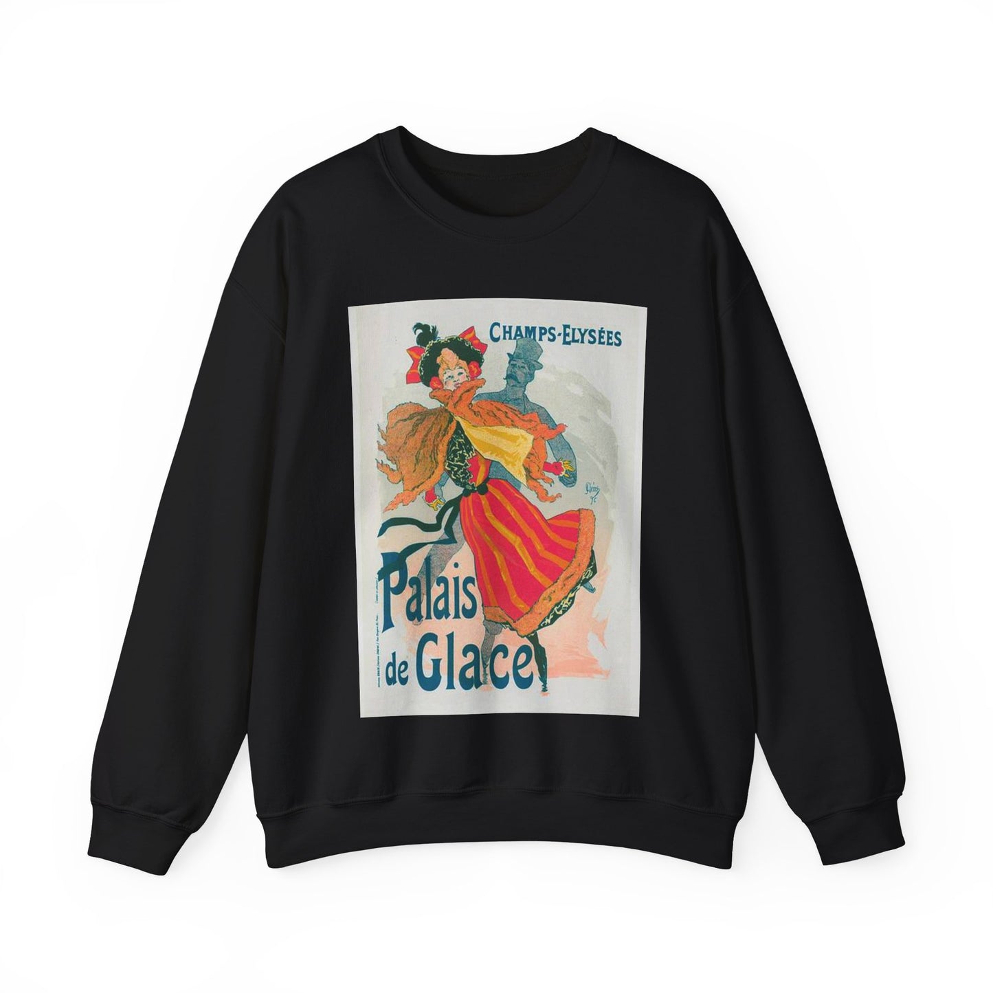 Nouvelle affiche pour le "Palais de Glace". Black Heavy Blend Adult Crew Neck SweatShirt