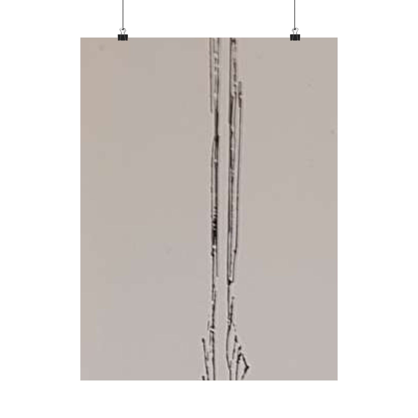 Självporträtt OA x Oskar Andersson High Quality Matte Wall Art Poster for Home, Office, Classroom