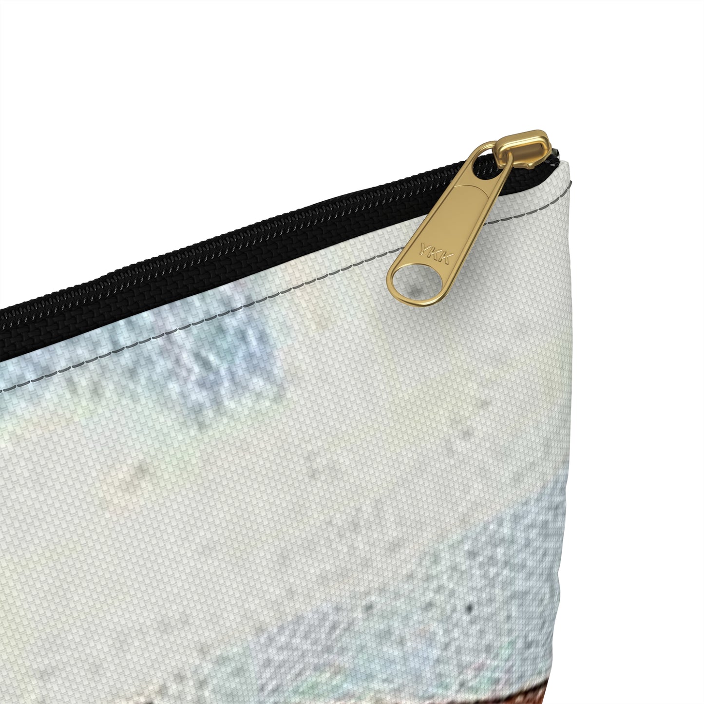 Erlangen Hauptstraße um 1910 001 Large Organizer Pouch with Black Zipper