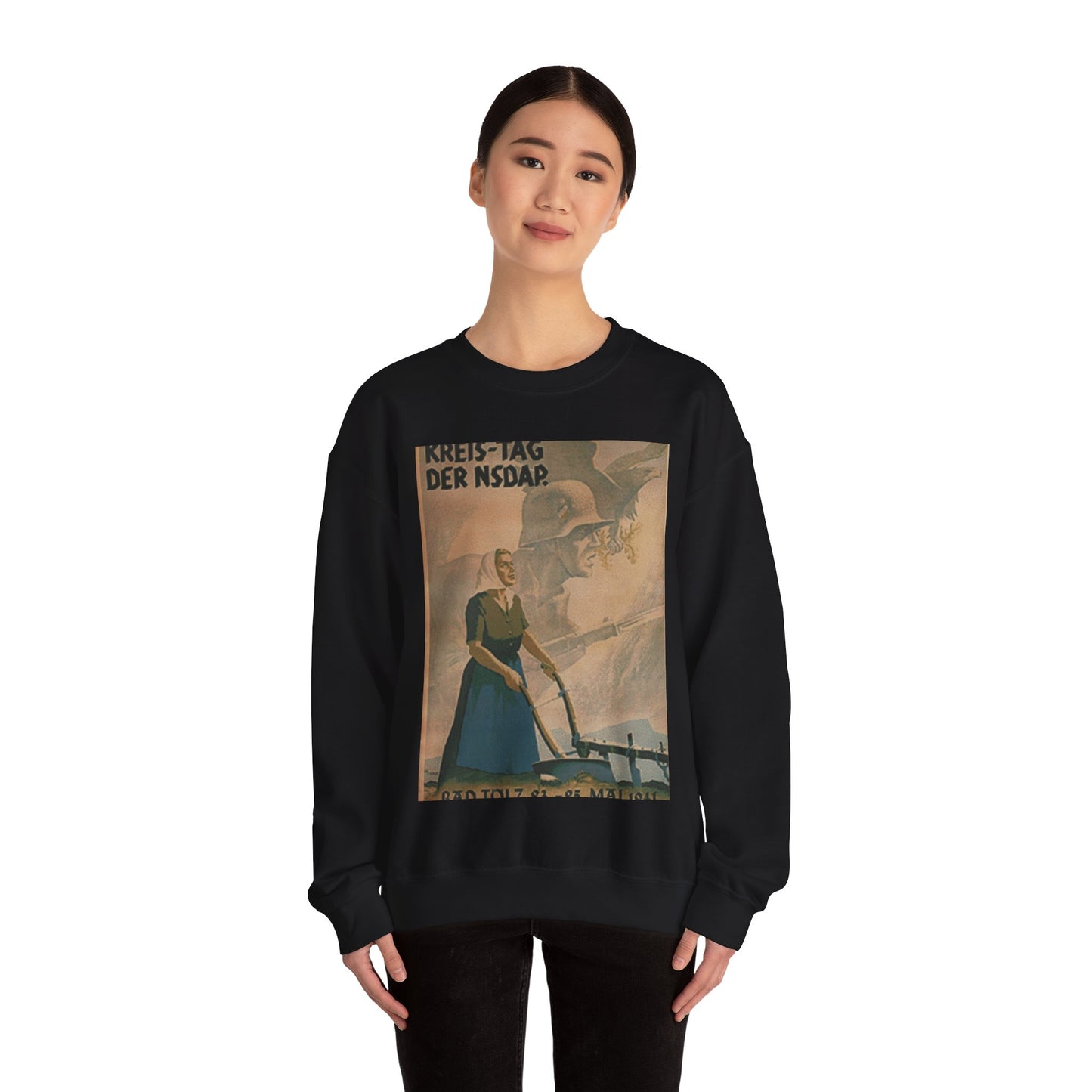 Kreis-Tag der NSDAP - Bad Tölz, 23.- 25. Mai 1941 Black Heavy Blend Adult Crew Neck SweatShirt