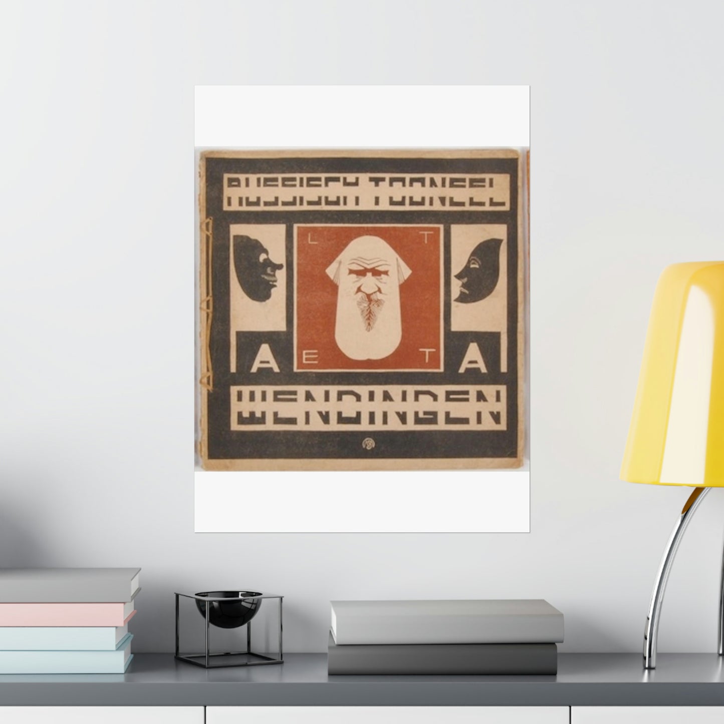 Wendingen 1929 Jessurun de Mesquita High Quality Matte Wall Art Poster for Home, Office, Classroom