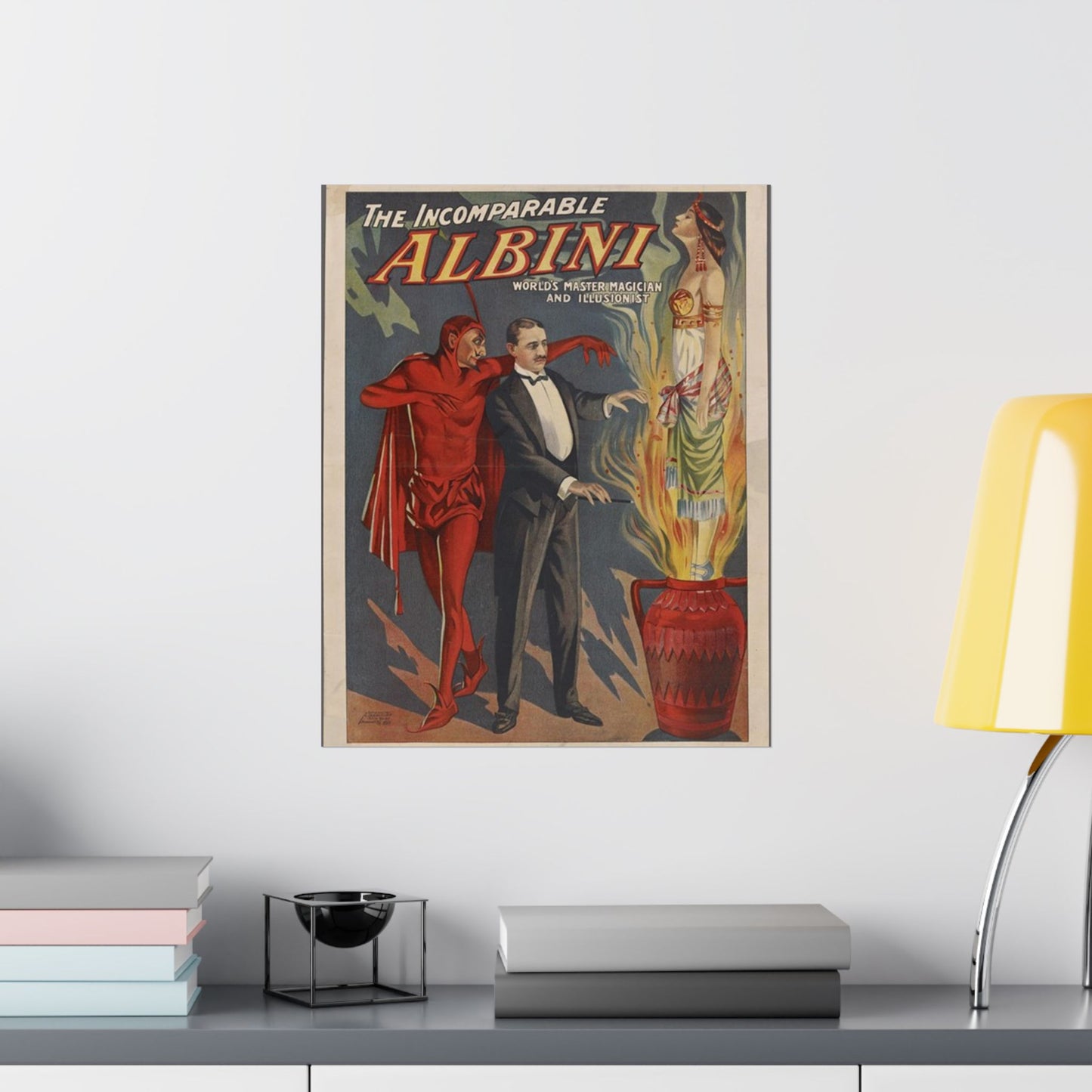 TheIncomperable Albini Theatrical Poster High Quality Matte Wall Art Poster for Home, Office, Classroom