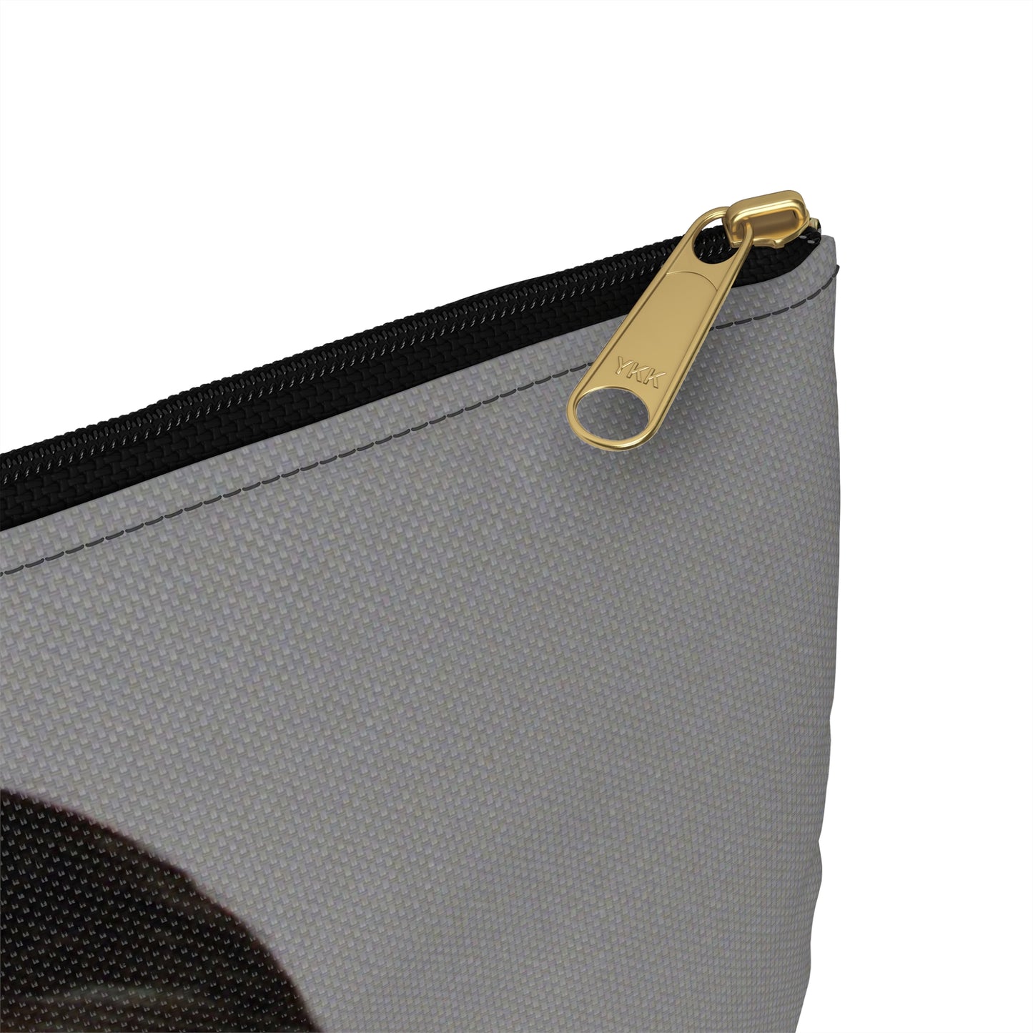 Portrait: US Navy (USN) Captain (CAPT) Charles A. Hougland (uncovered) Large Organizer Pouch with Black Zipper