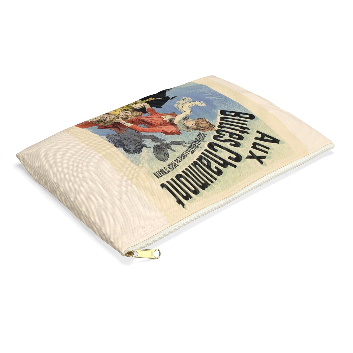 Maîtres de l'affiche V 4 - Pl 169 - Jules Chéret Large Organizer Pouch with Black Zipper