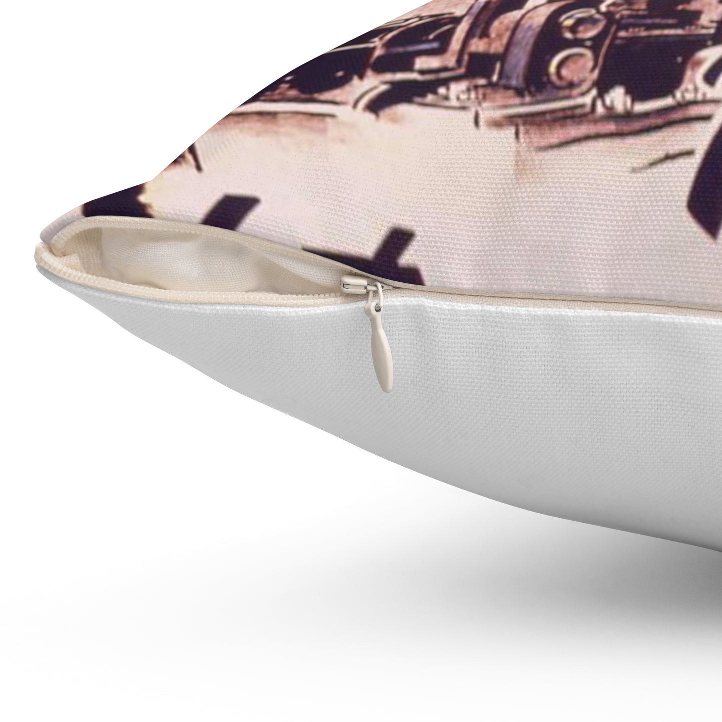 "Count On Us^ We Won't Let You Down" - NARA - 514091 Decorative Accent Square Pillow