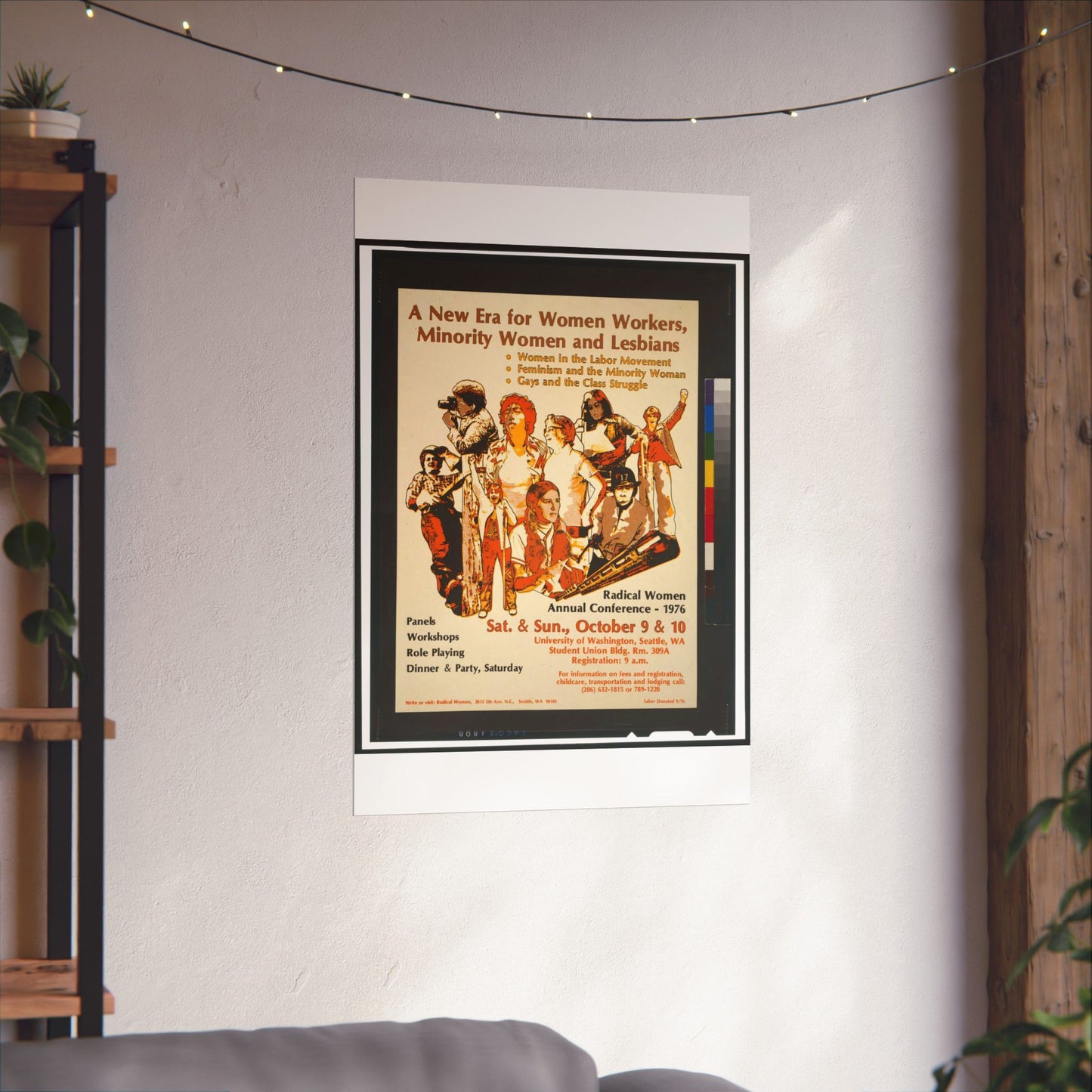 A new era for women workers, minority women and lesbians High Quality Matte Wall Art Poster for Home, Office, Classroom