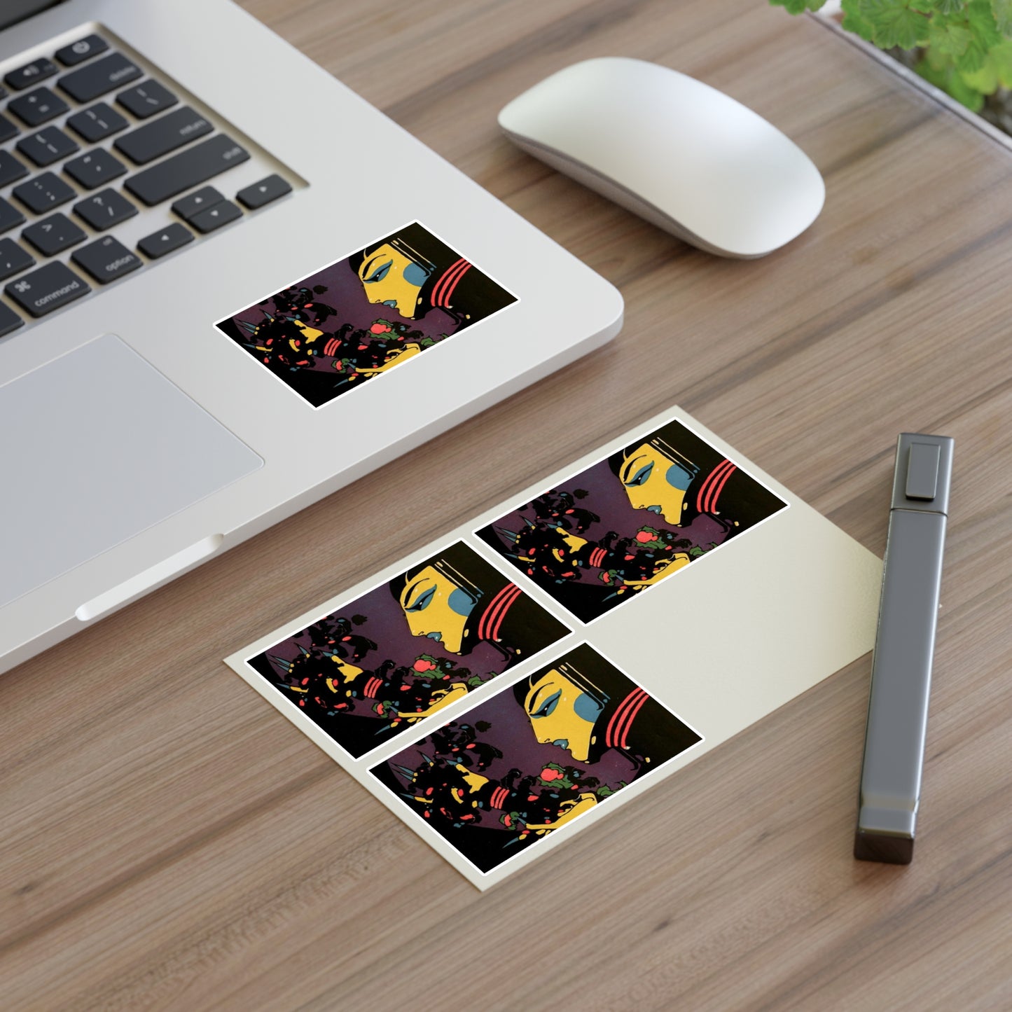 Black Orchids - Vintage movie public domain poster Laminated UV Protective Vinyl Stickers