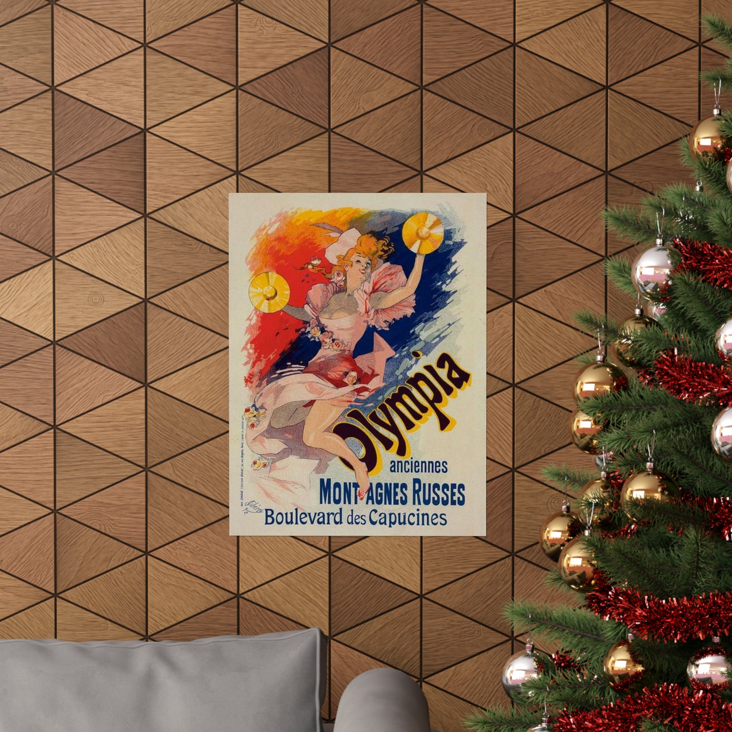 Affiche pour "Olympia". - Art nouveau public domain poster High Quality Matte Wall Art Poster for Home, Office, Classroom