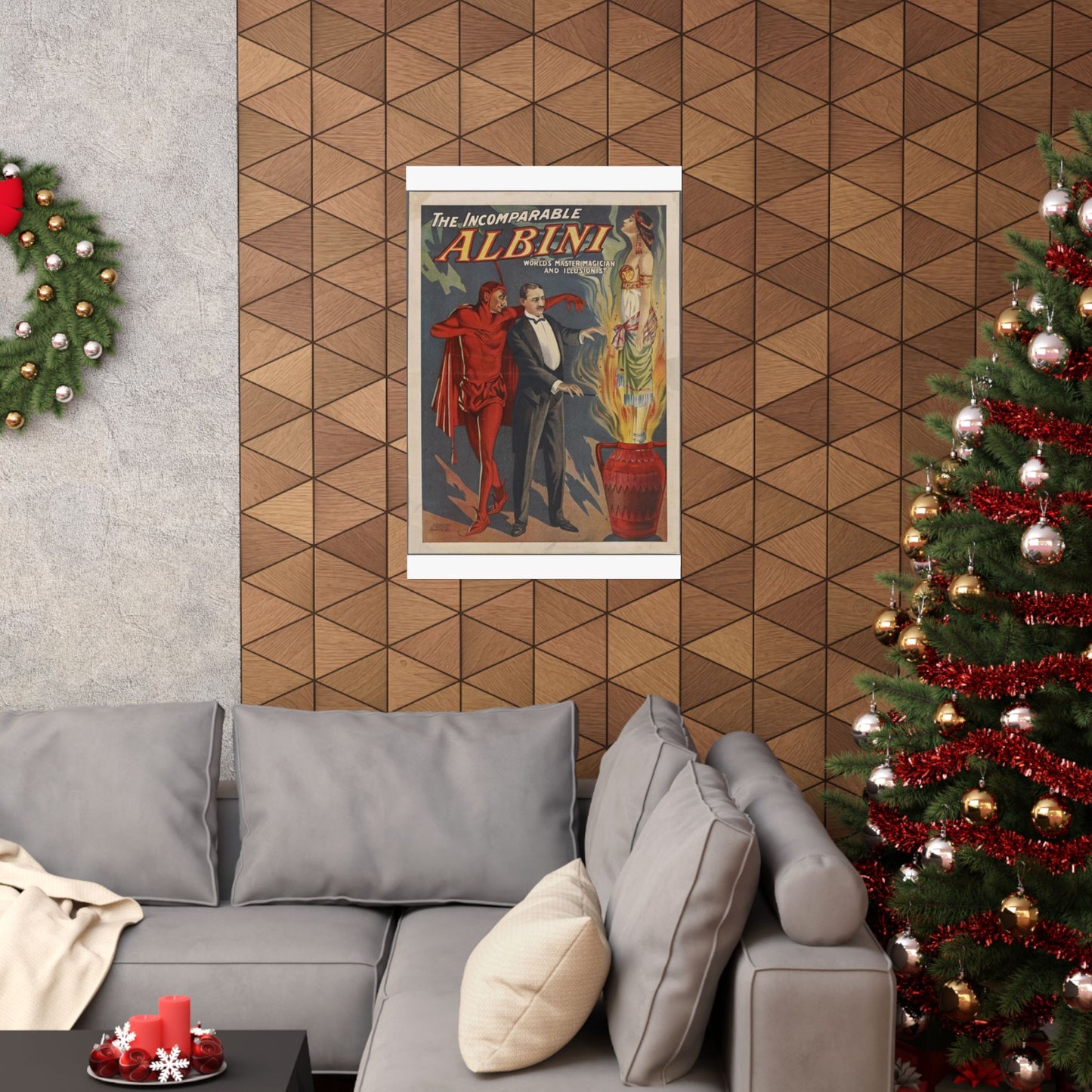 TheIncomperable Albini Theatrical Poster High Quality Matte Wall Art Poster for Home, Office, Classroom