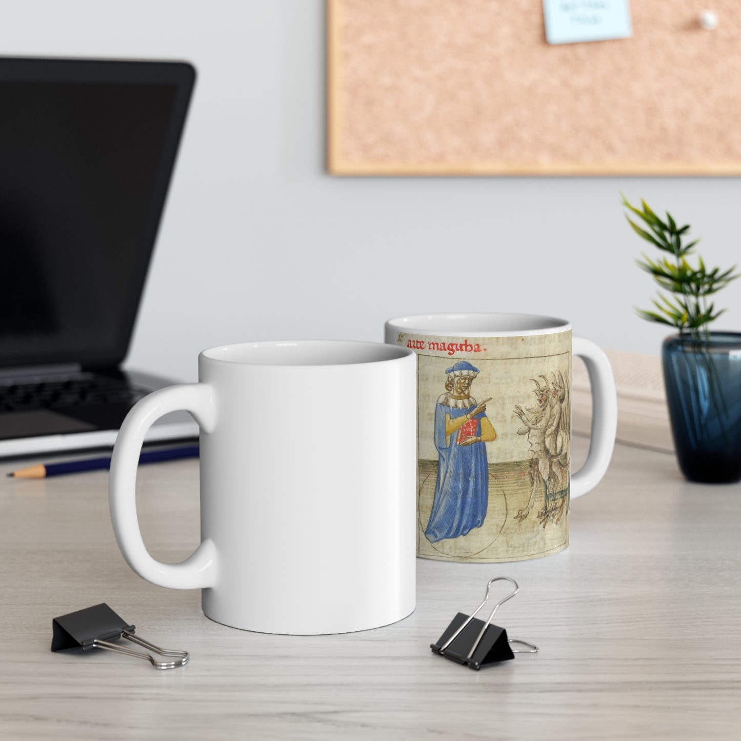 Zoroaster from BL YT 28, f. 51 - Public domain dedication image Beautiful Novelty Ceramic Coffee Mug 11oz