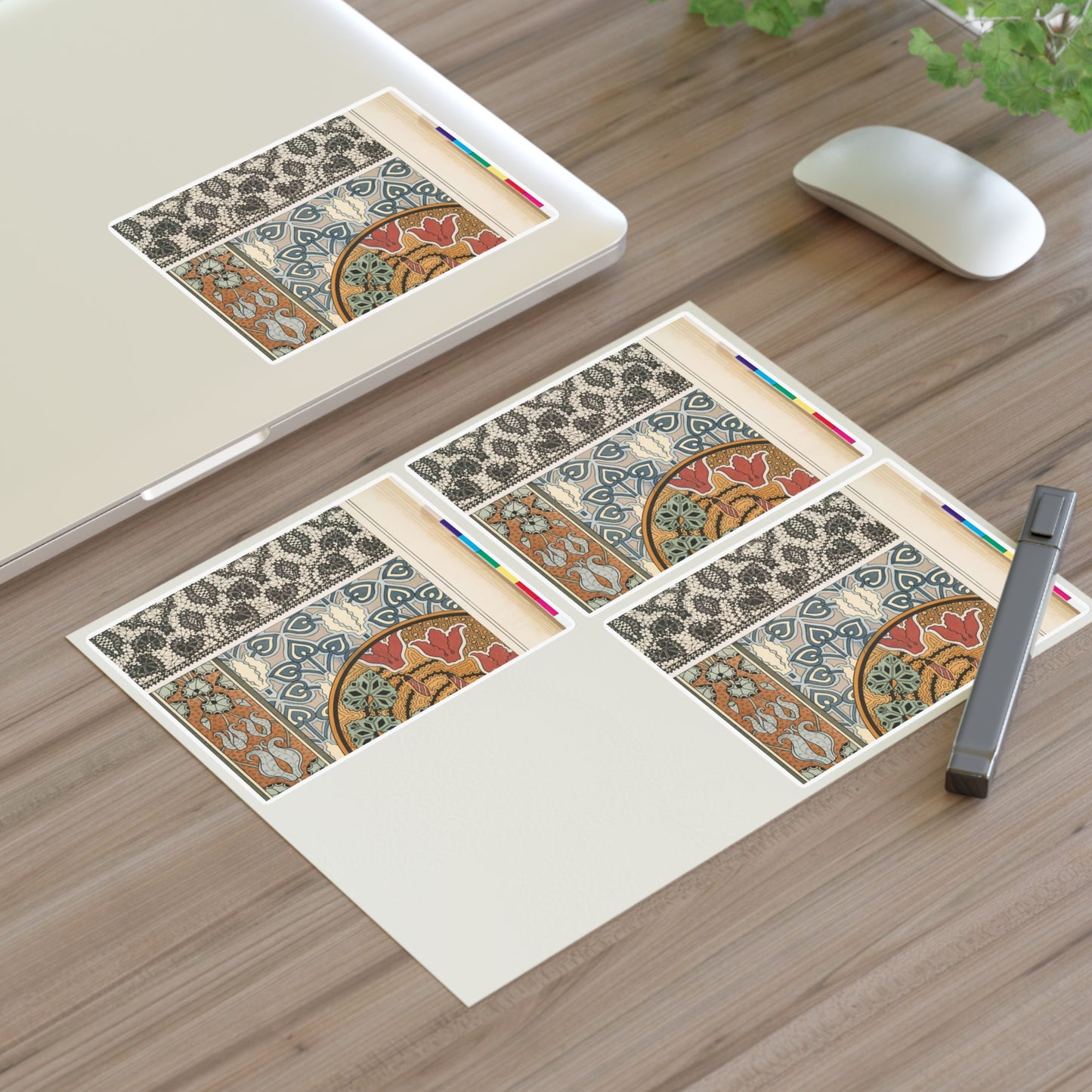 Cyclamen, E. Hervegh. Eugene Grasset, compiler Laminated UV Protective Vinyl Stickers