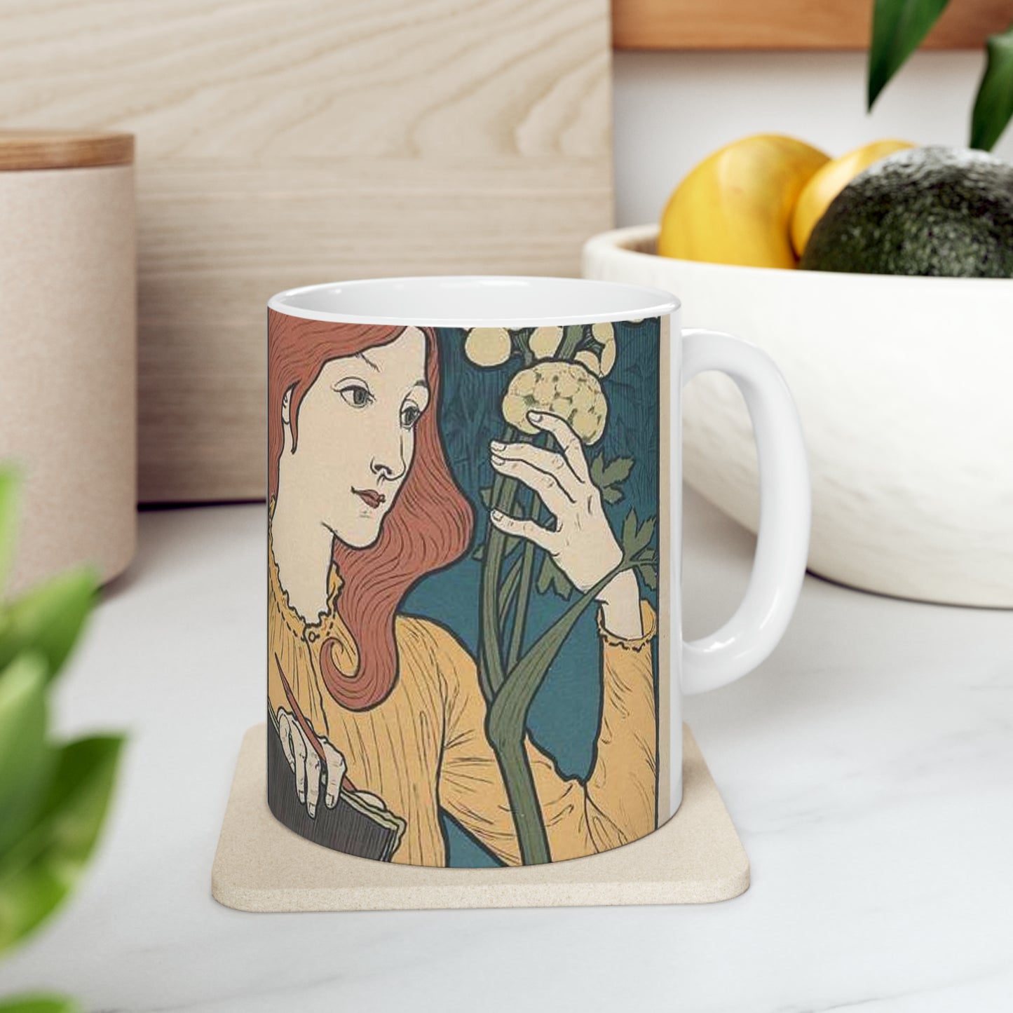 Affiche pour l' "Exposition E. Grasset" au Salon des Cent. Beautiful Novelty Ceramic Coffee Mug 11oz