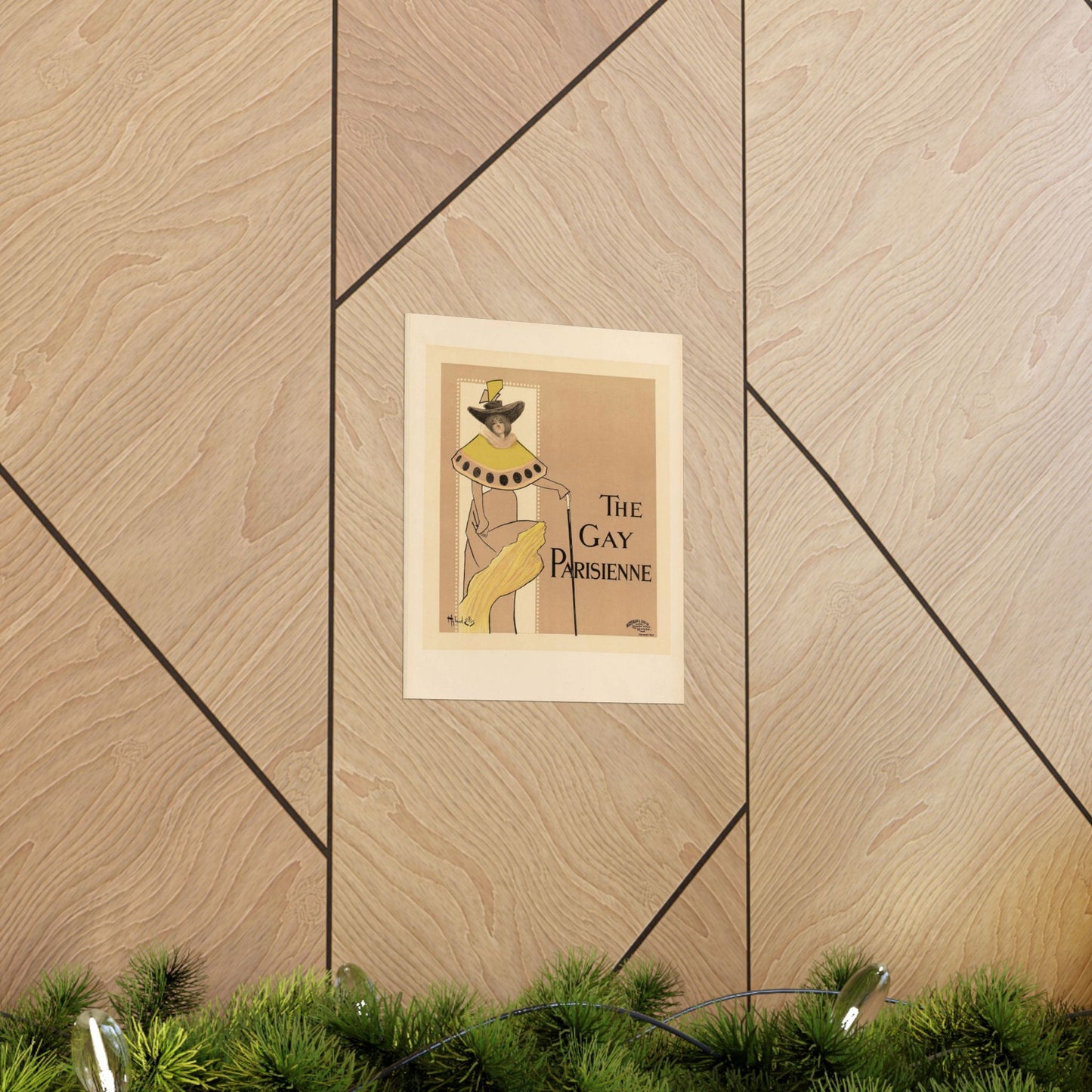Maîtres de l'affiche V 2 - Pl 96 - Fred Hyland - Leigh Ellis High Quality Matte Wall Art Poster for Home, Office, Classroom