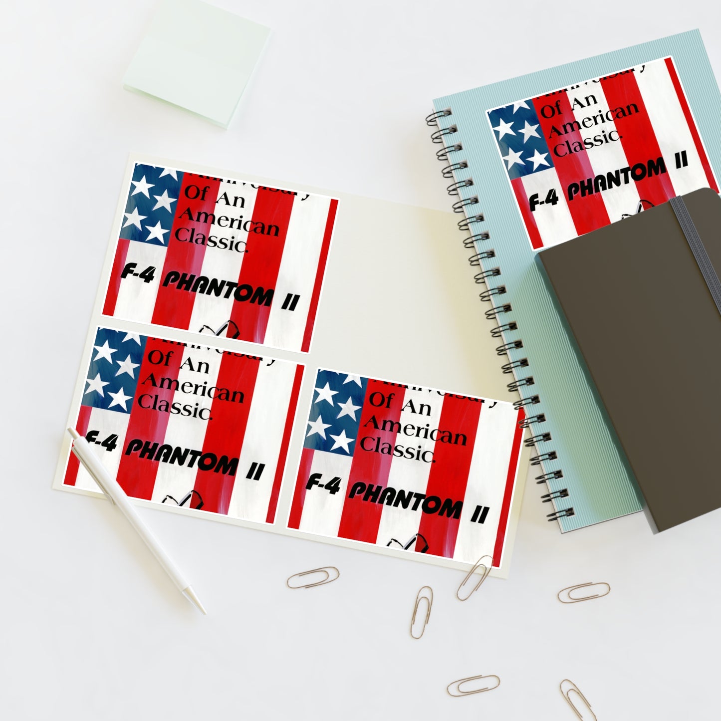 Artwork: "American Classic". Artist: David Zlotky, US Air Force Art Collection Laminated UV Protective Vinyl Stickers