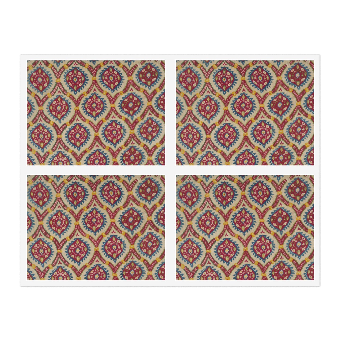 Turkish Cover, 15th century - Public domain dedication image Laminated UV Protective Vinyl Stickers