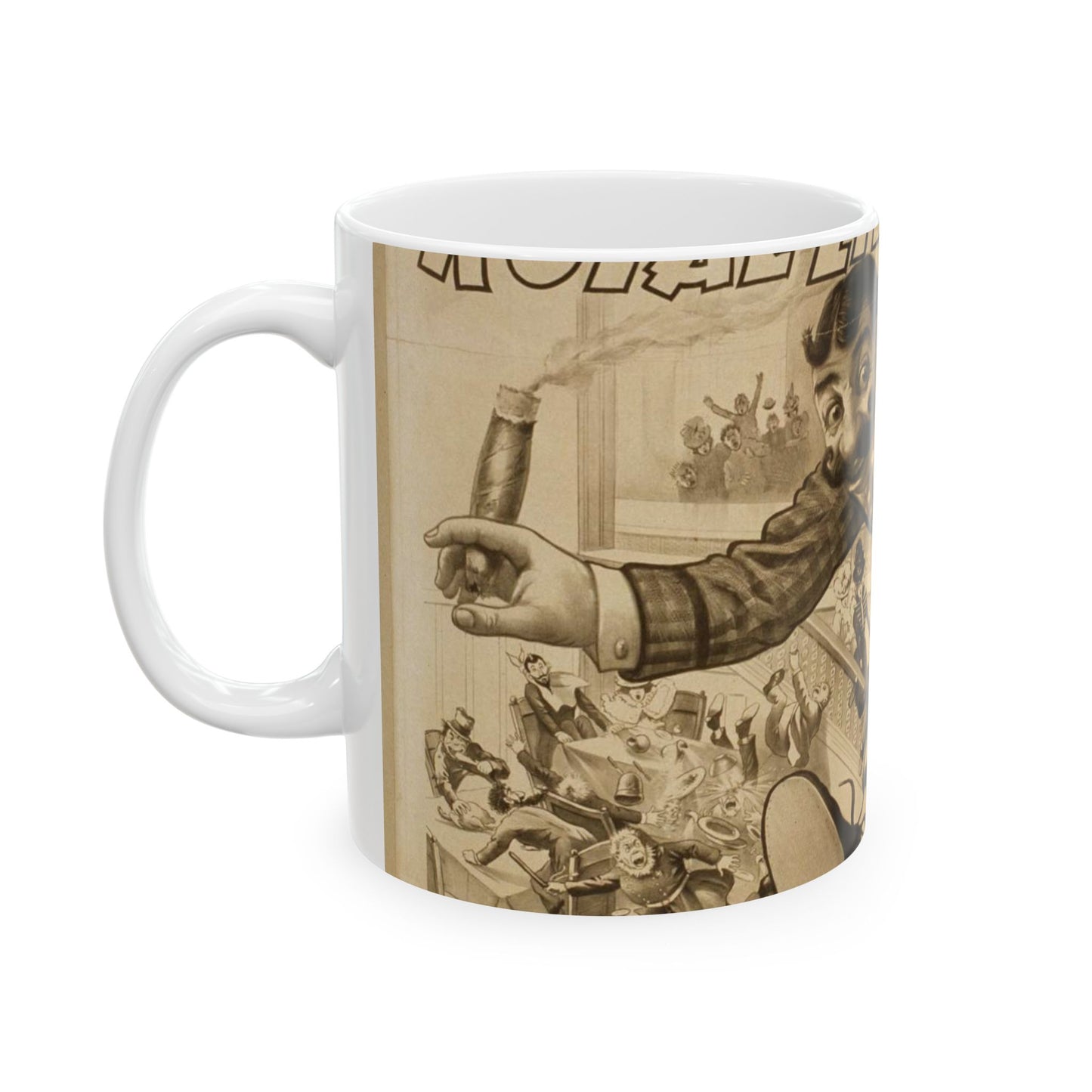 Royal Lilliputians the littlest people yet in the biggest thing ever. Beautiful Novelty Ceramic Coffee Mug 11oz