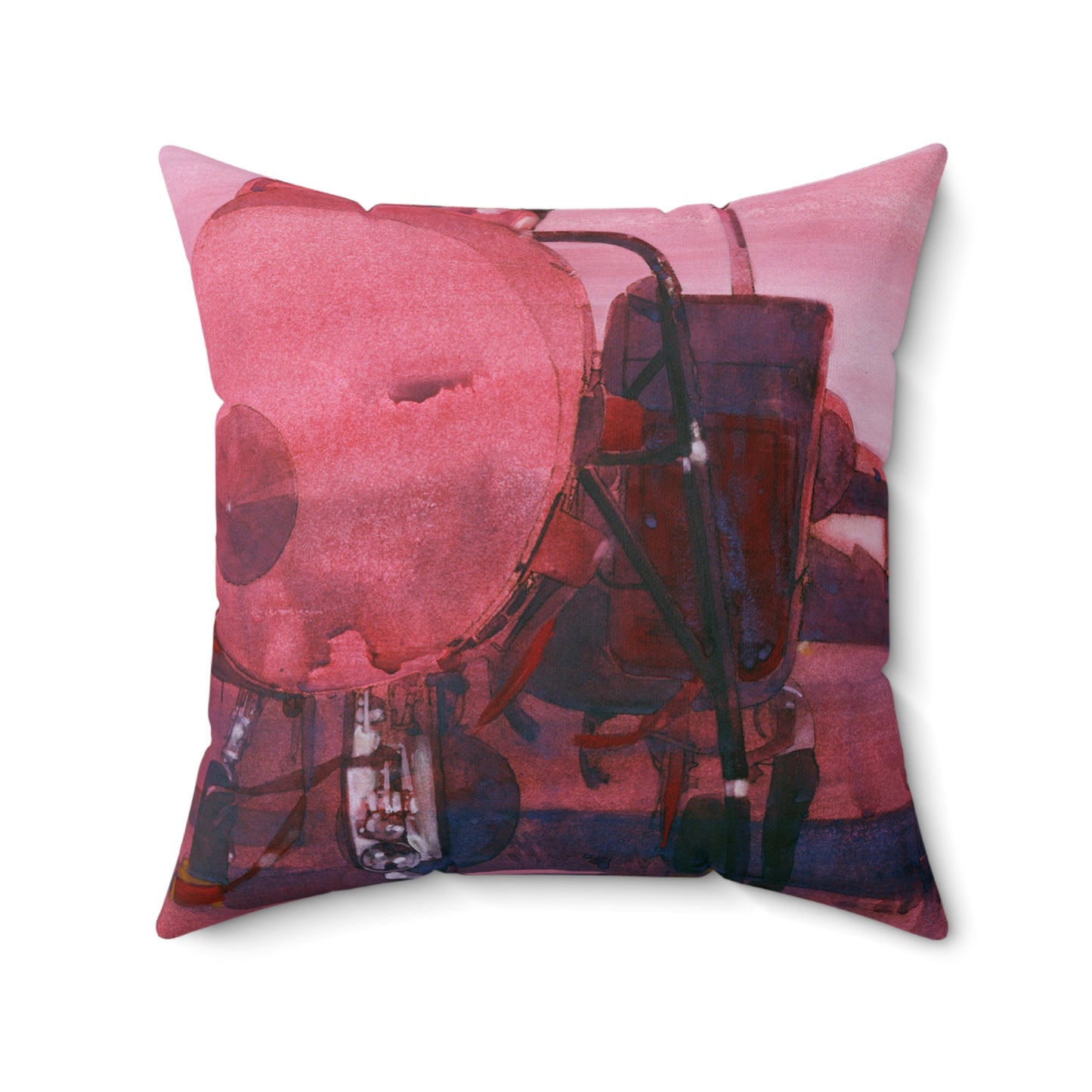 Artwork:"Eagle"Artist: Philip P. Renaud (CI) Decorative Accent Square Pillow