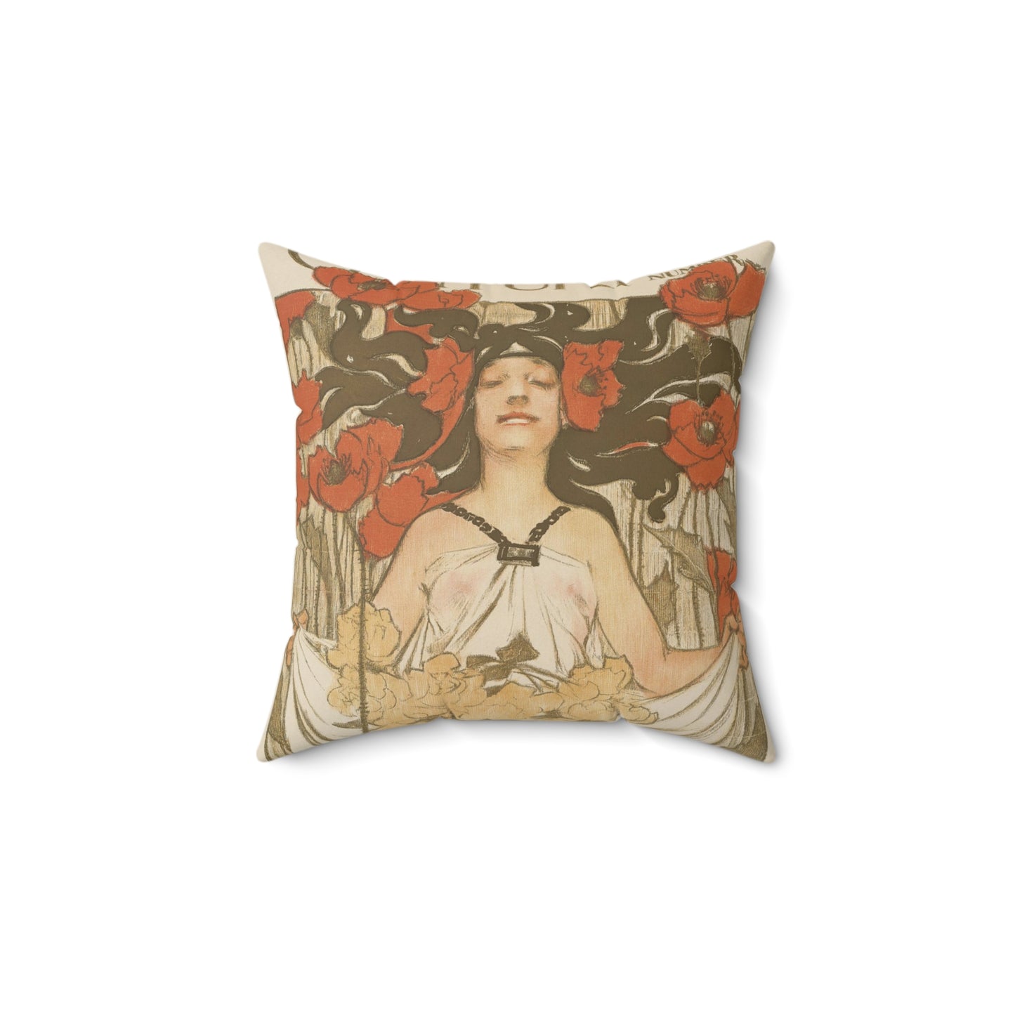 The century, August, midsummer holiday number Decorative Accent Square Pillow