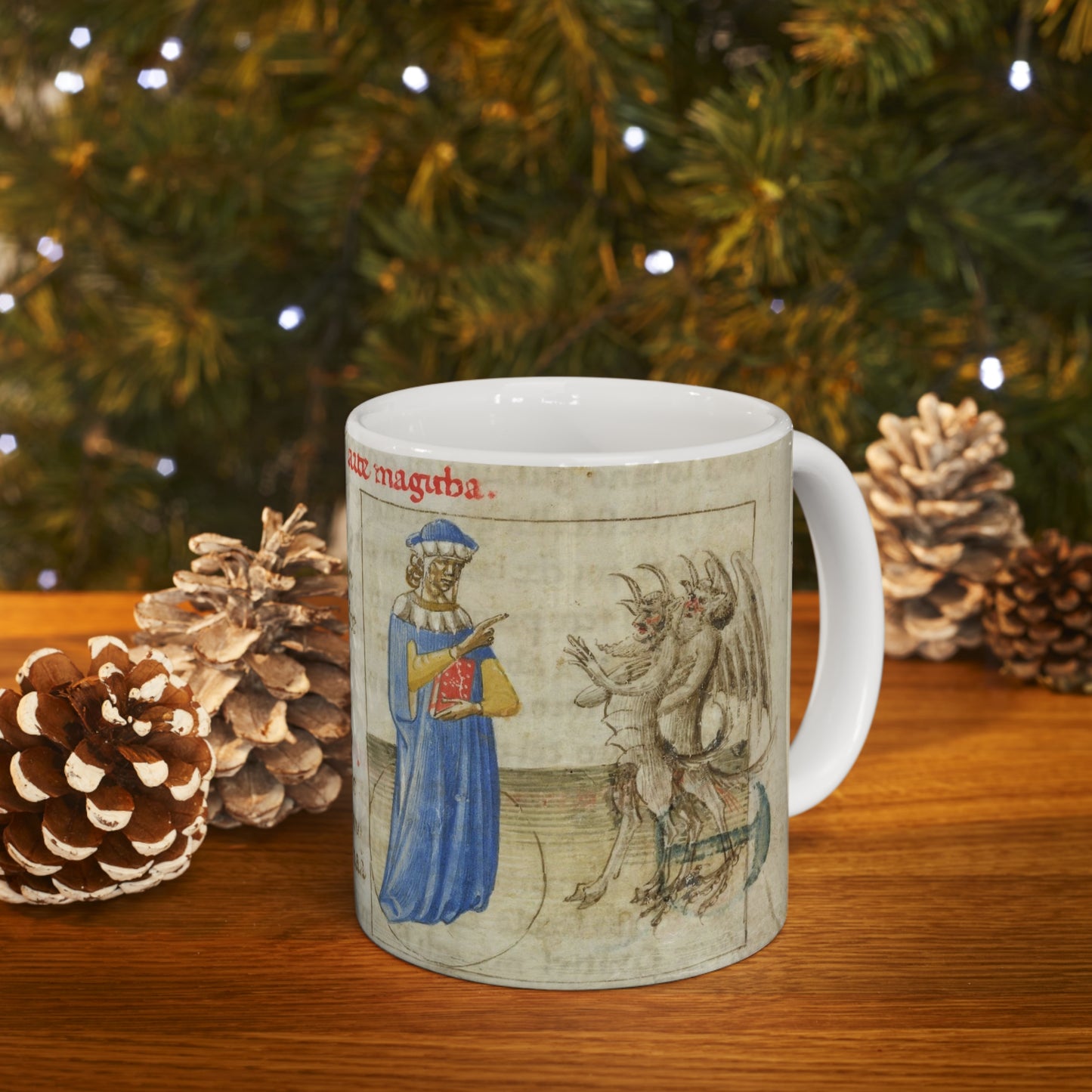 Zoroaster from BL YT 28, f. 51 - Public domain dedication image Beautiful Novelty Ceramic Coffee Mug 11oz